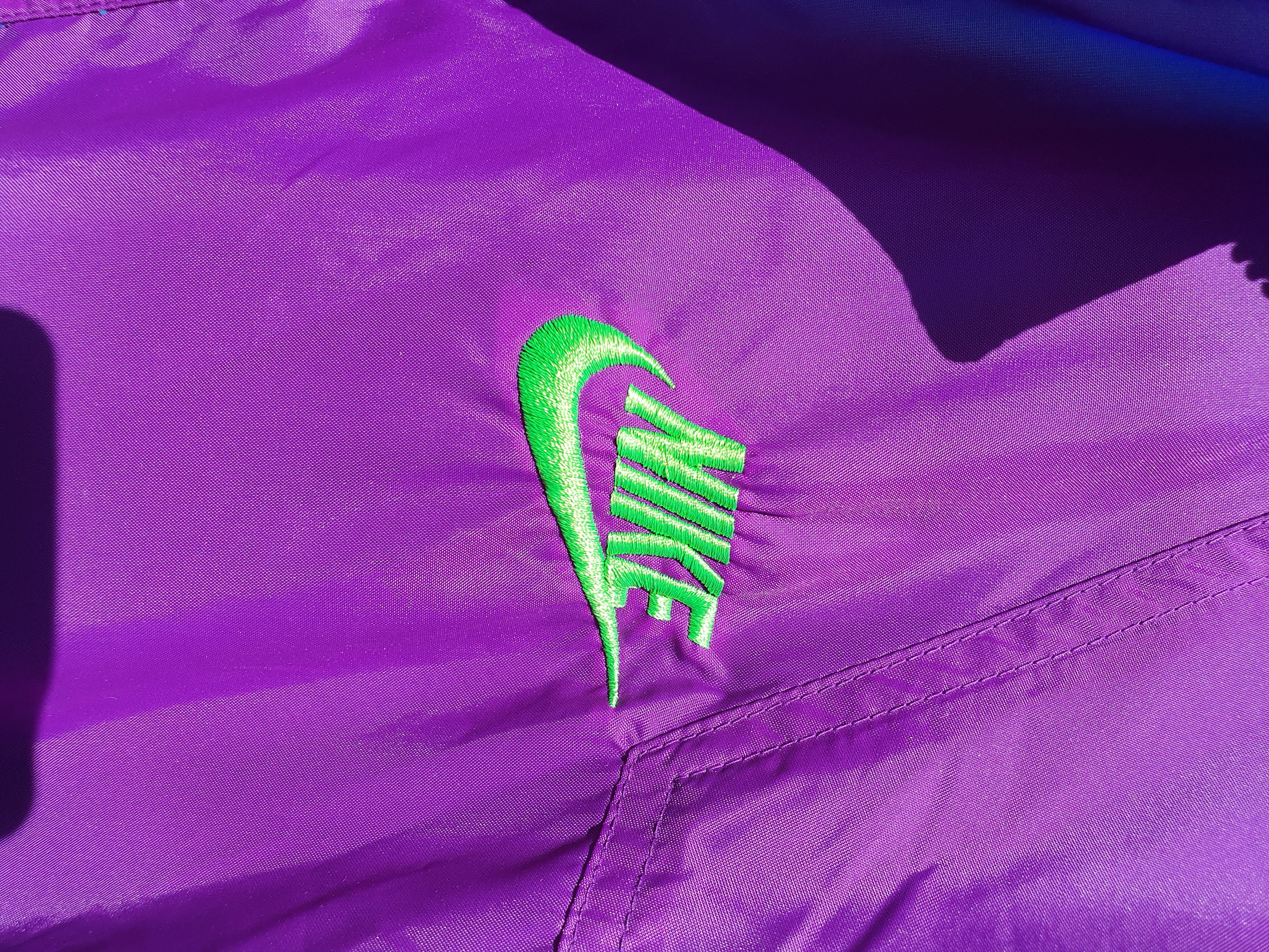 Nike × Vintage 80s Nike Gray Tag Vintage Storm Rare Light Jacket Size US XL / EU 56 / 4 - 10 Thumbnail