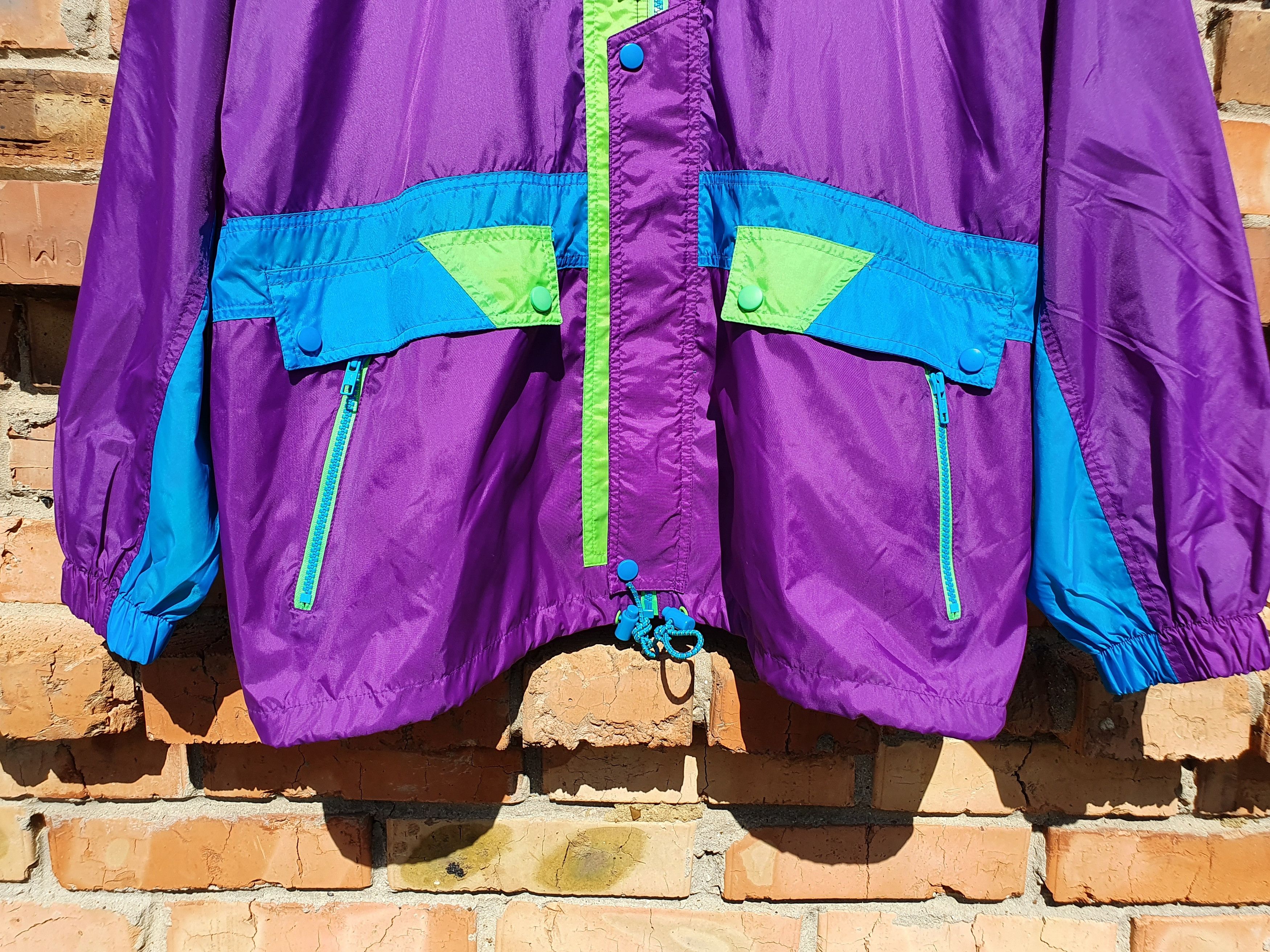 Nike × Vintage 80s Nike Gray Tag Vintage Storm Rare Light Jacket Size US XL / EU 56 / 4 - 12 Thumbnail