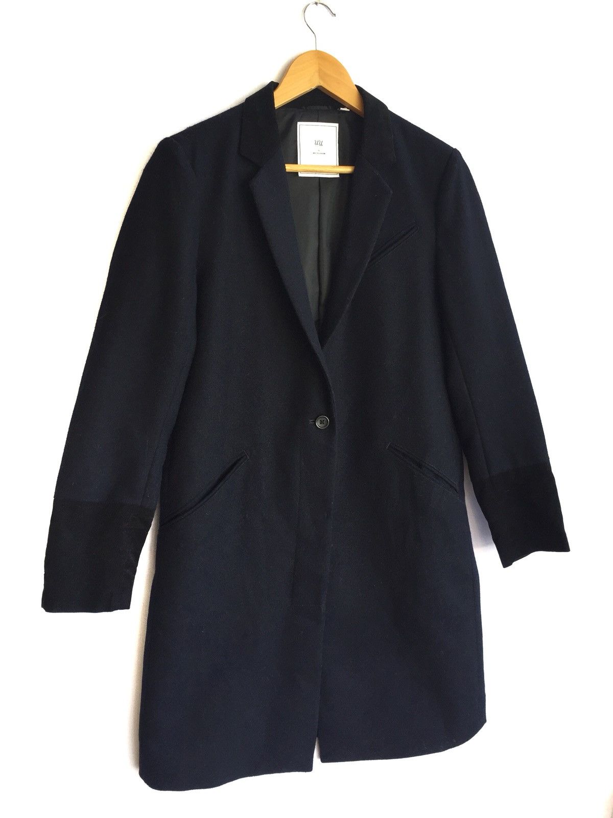 Jun Takahashi Undercover X uniqlo wool Coat Jacket Size US M / EU 48-50 / 2 - 3 Thumbnail