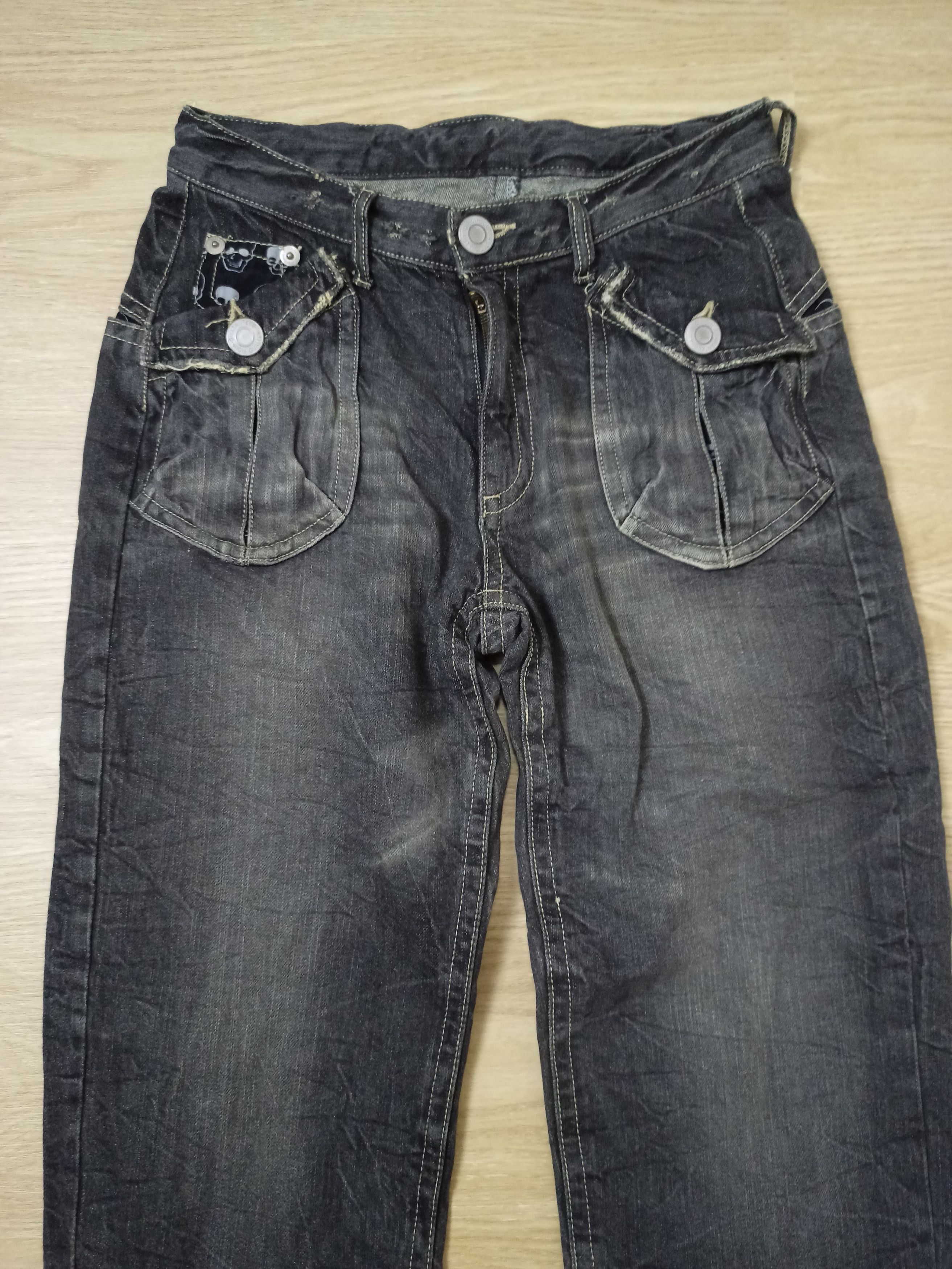 Japanese Brand Rare!!!💥 Japanese Brand Skulls Jeans Size US 30 / EU 46 - 5 Thumbnail