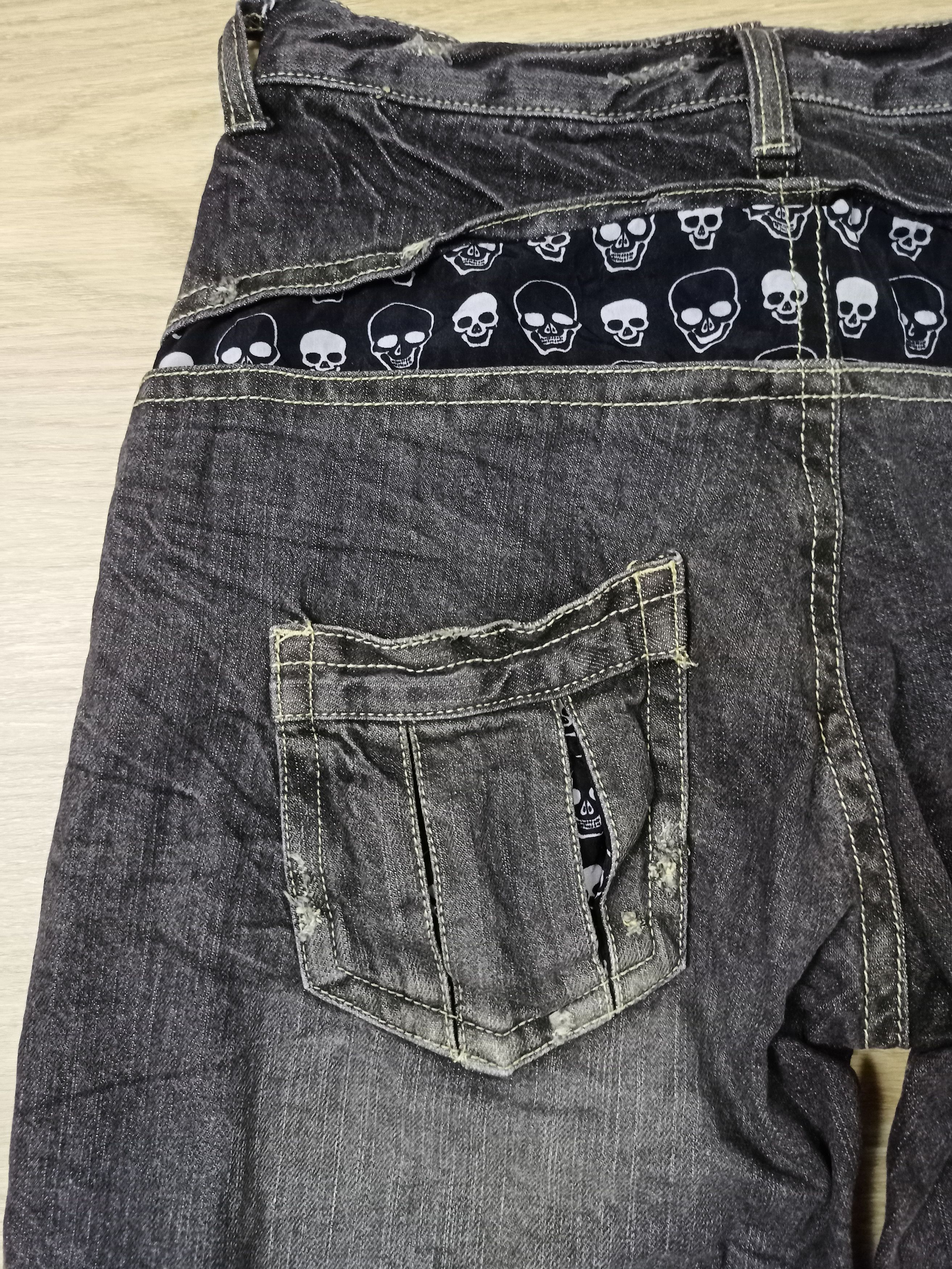 Japanese Brand Rare!!!💥 Japanese Brand Skulls Jeans Size US 30 / EU 46 - 13 Thumbnail