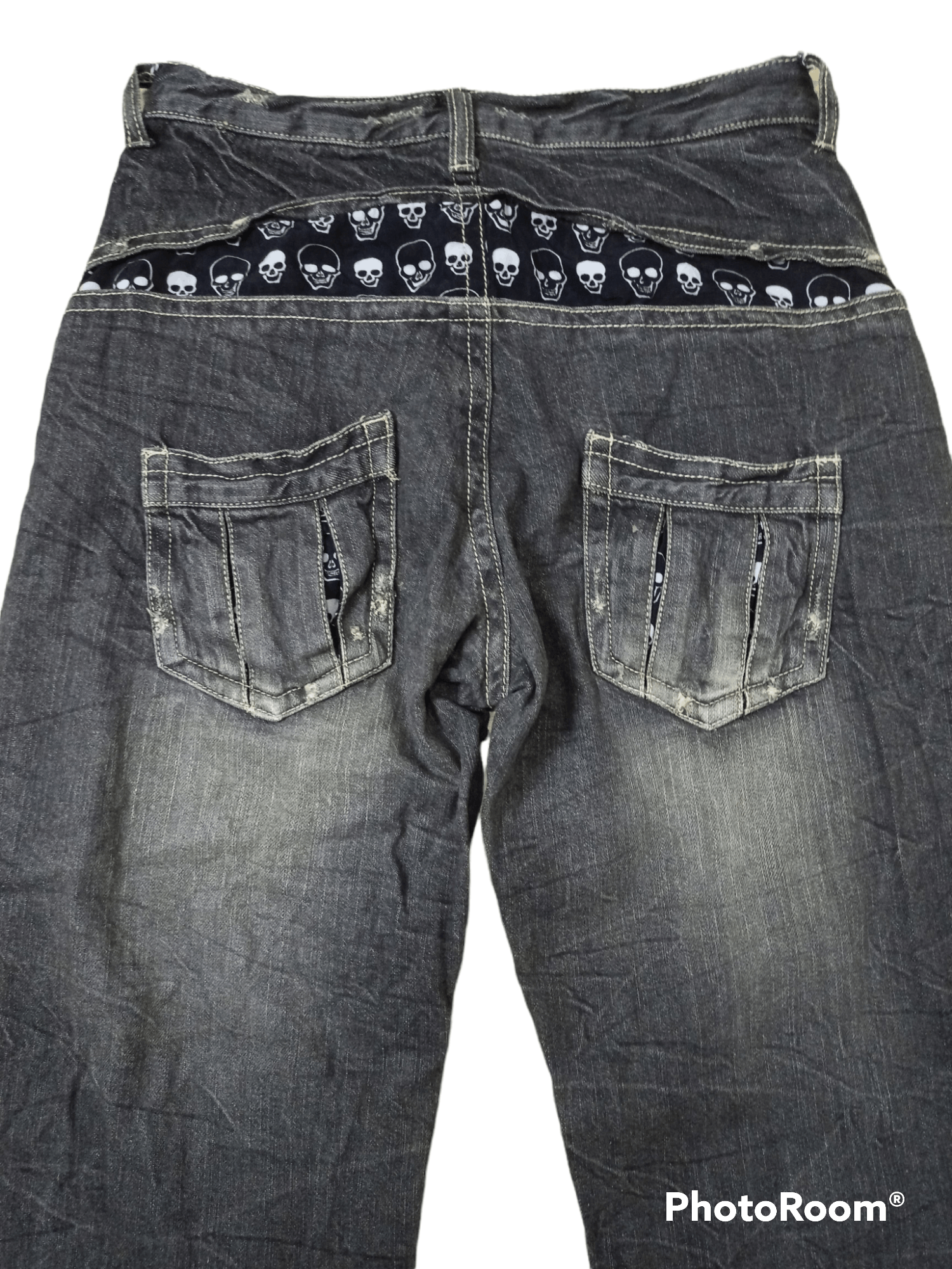 Japanese Brand Rare!!!💥 Japanese Brand Skulls Jeans Size US 30 / EU 46 - 3 Thumbnail