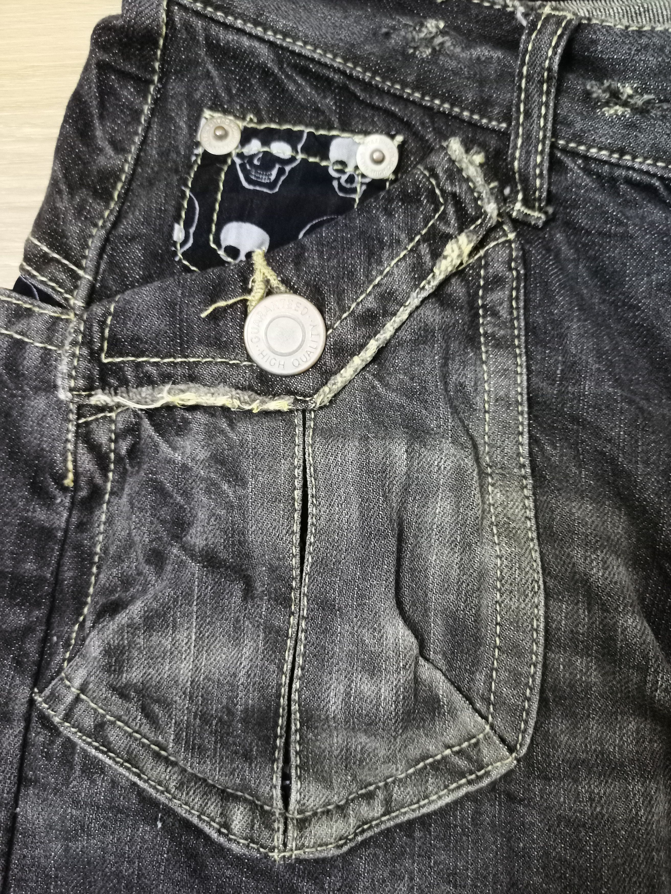 Japanese Brand Rare!!!💥 Japanese Brand Skulls Jeans Size US 30 / EU 46 - 10 Thumbnail