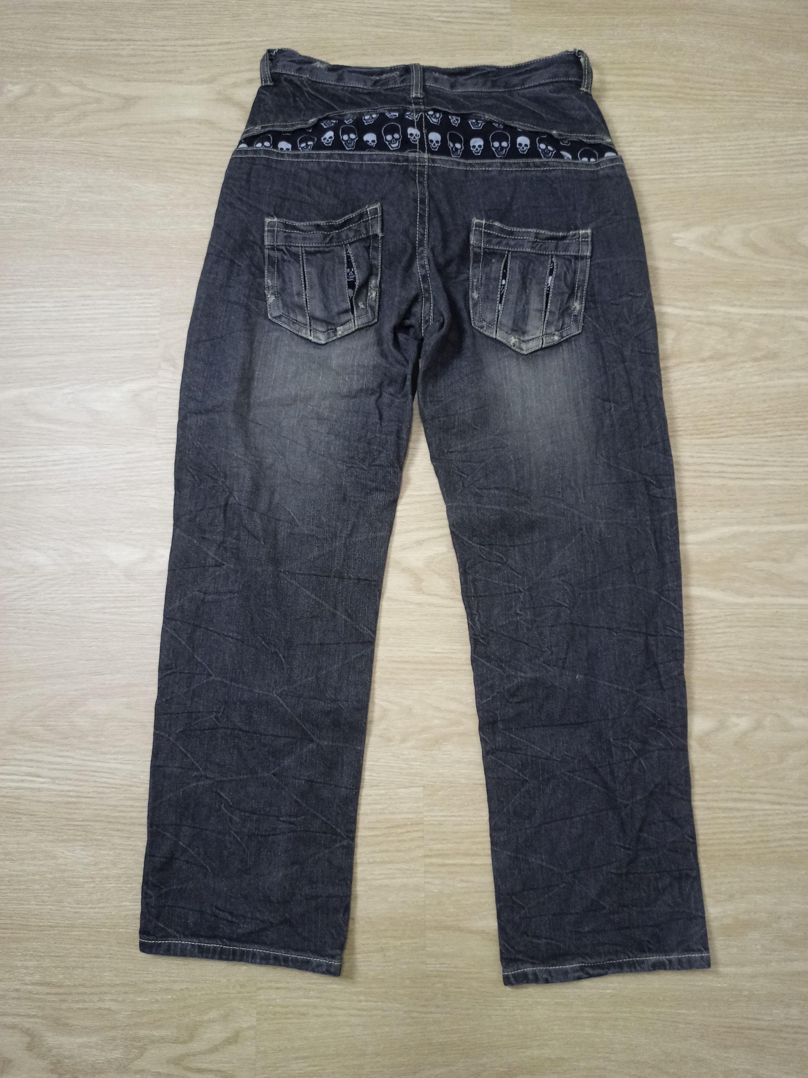 Japanese Brand Rare!!!💥 Japanese Brand Skulls Jeans Size US 30 / EU 46 - 12 Thumbnail