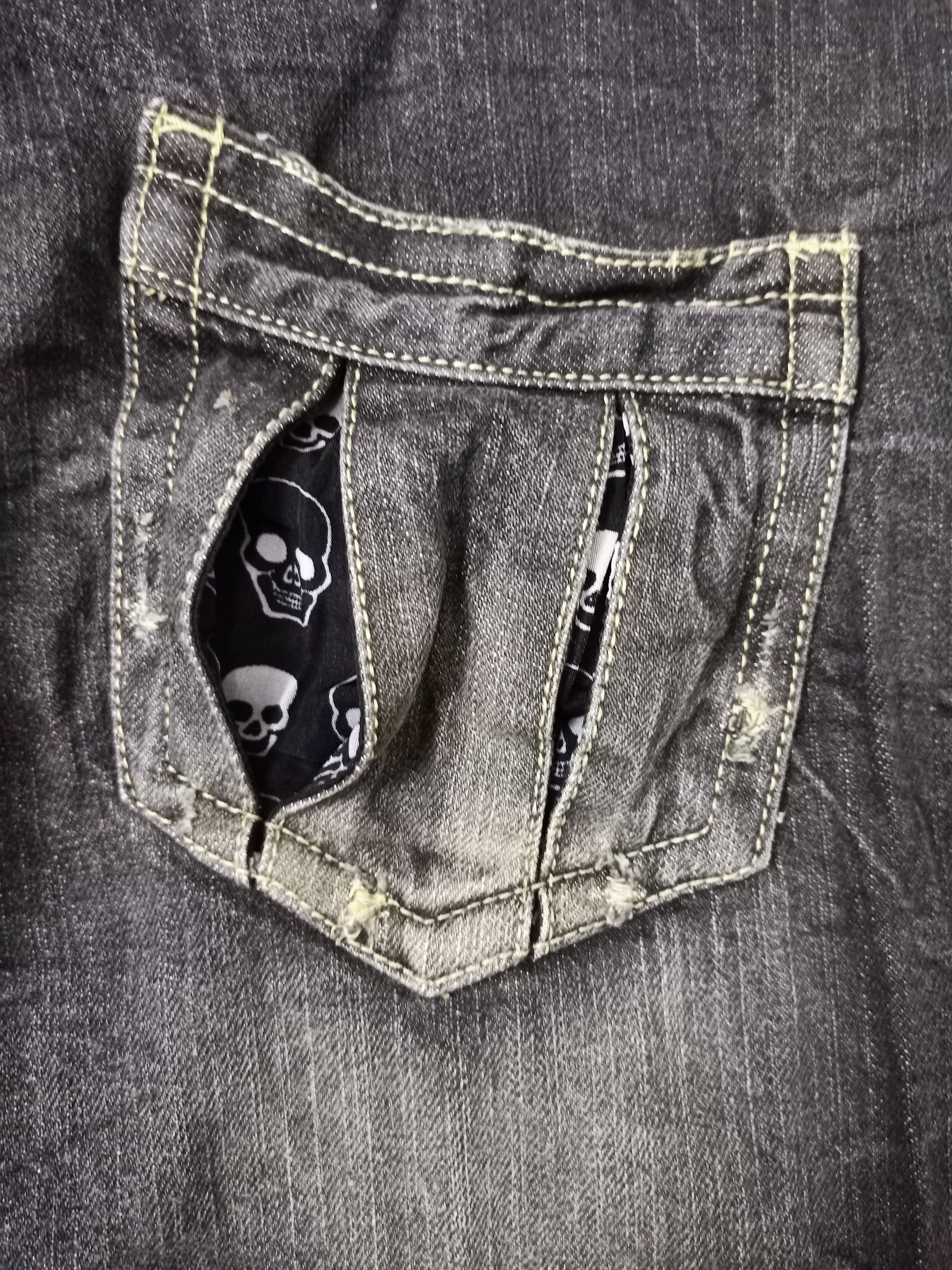 Japanese Brand Rare!!!💥 Japanese Brand Skulls Jeans Size US 30 / EU 46 - 15 Thumbnail