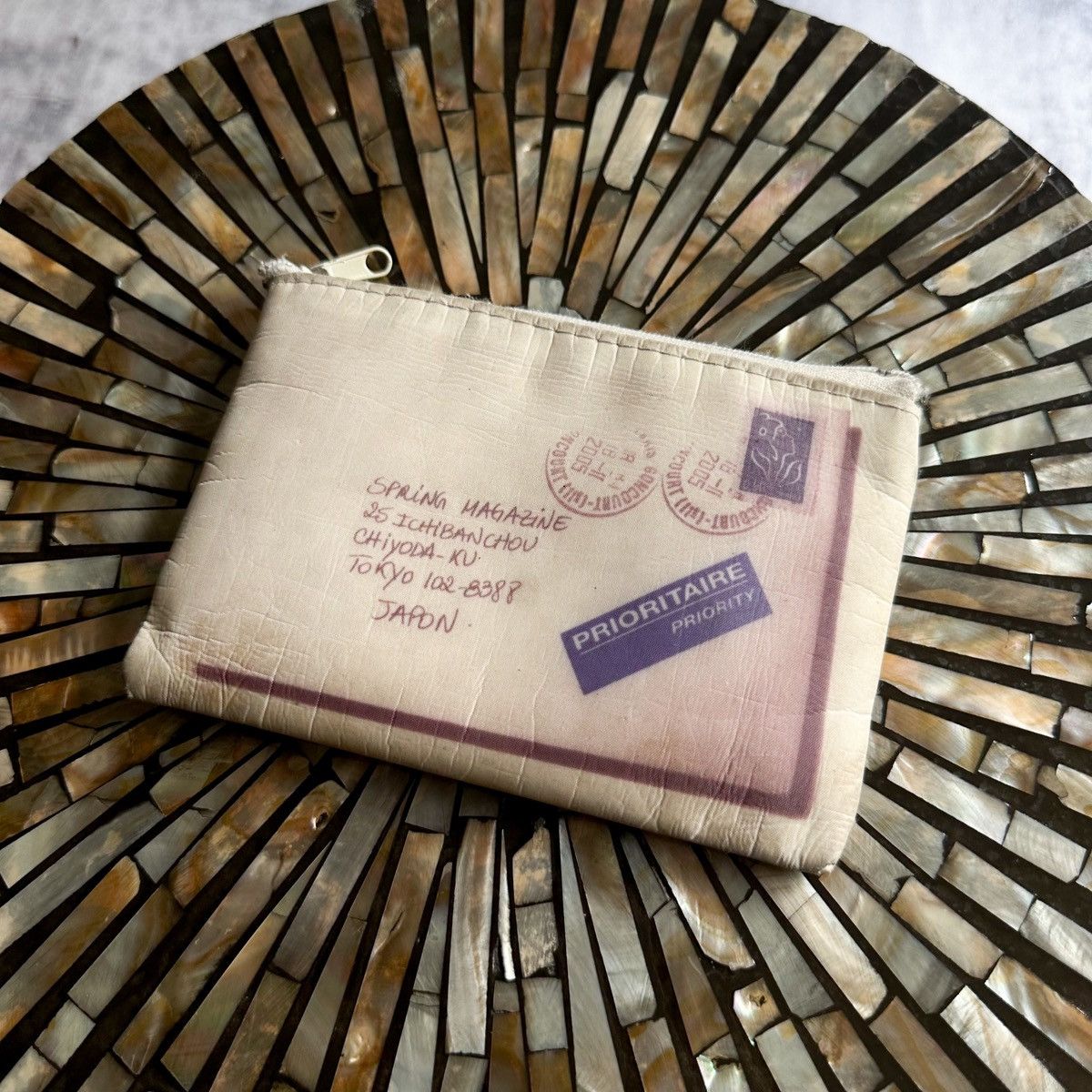 Maison Margiela Maison Margiela 2005 Trompe l’oeil Envelope Coin Pouch Size ONE SIZE - 1 Thumbnail