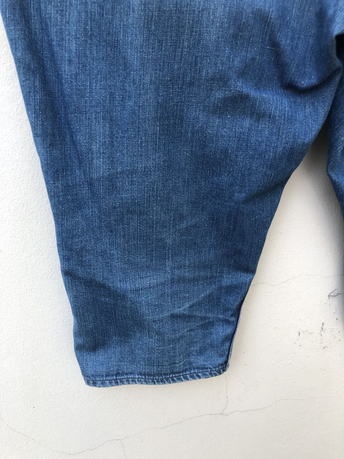 Orslow Orslow Japan Faded Indigo Denim Cropped Work Pant Size US 31 - 19 Thumbnail