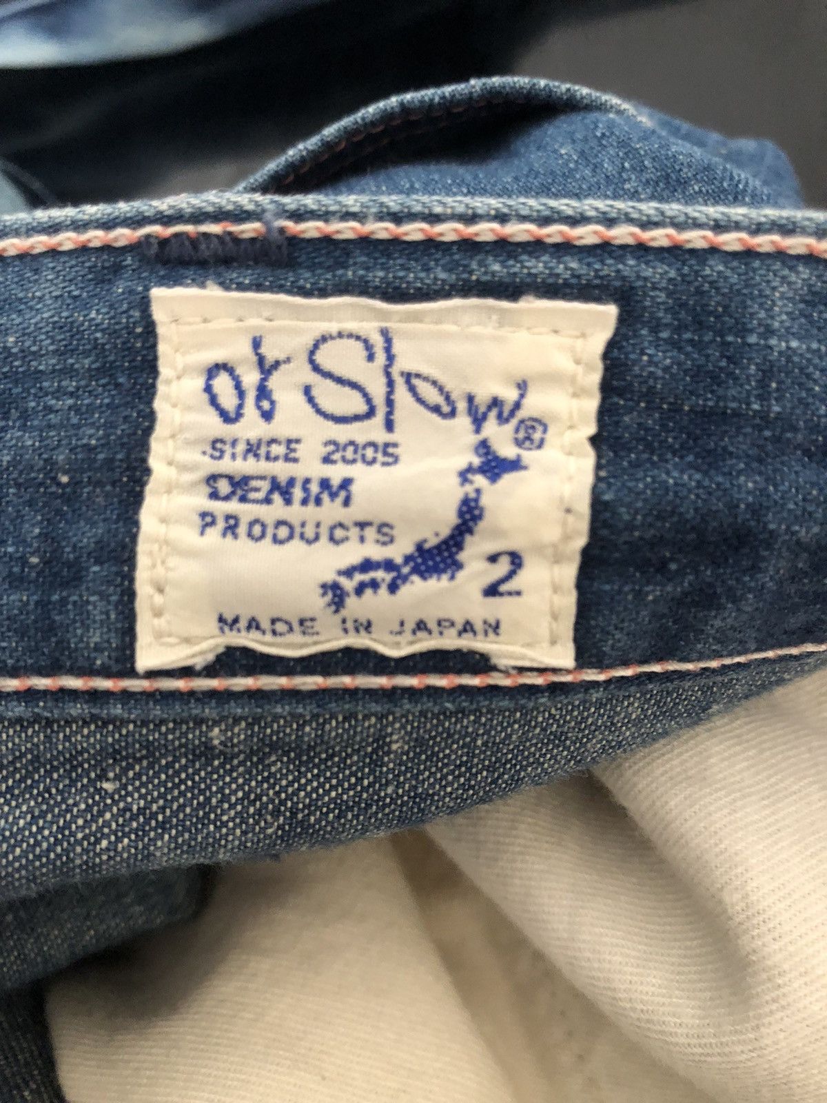 Orslow Orslow Japan Faded Indigo Denim Cropped Work Pant Size US 31 - 24 Thumbnail