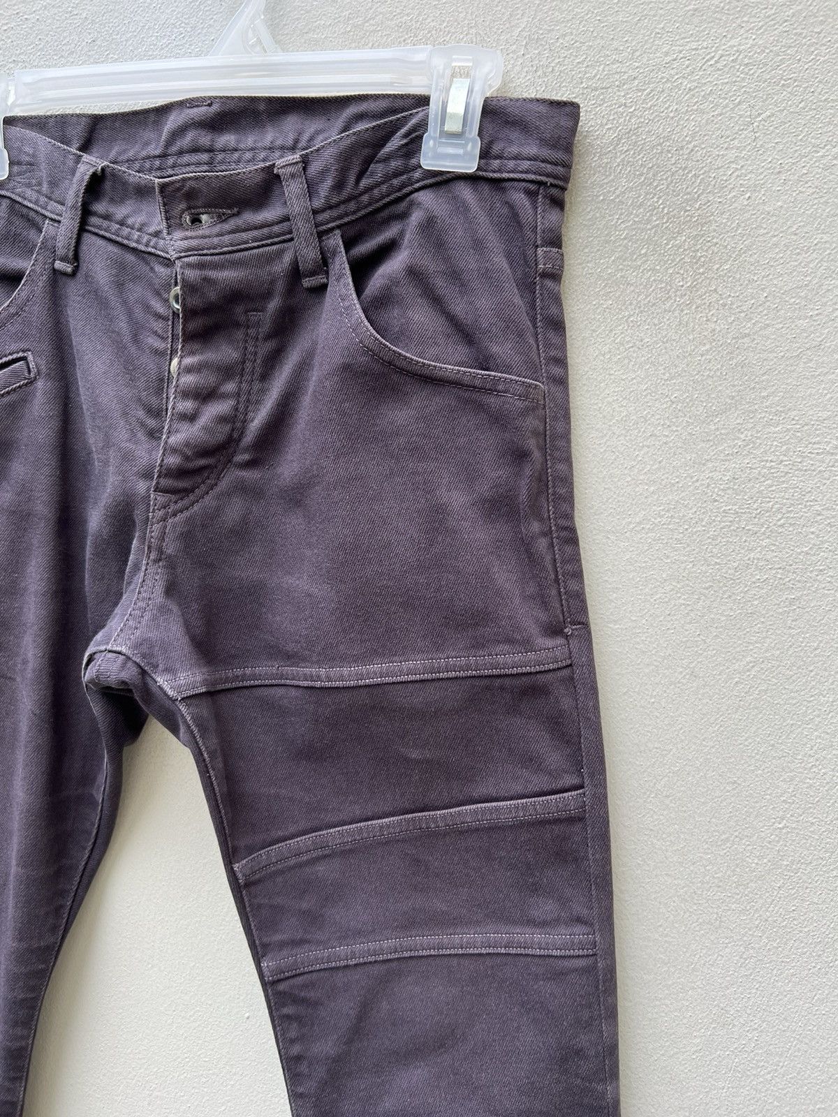 SHAREEF Vintage Shareef Japan Sun Fade Black Panelled Skinny Jeans Size US 29 - 11 Thumbnail