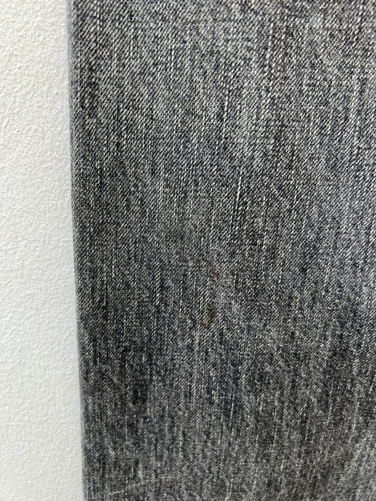 Full Count & Co. Vintage 90s Full Count Japan Faded Black Denim Dirty Jeans Size US 32 / EU 48 - 19 Thumbnail