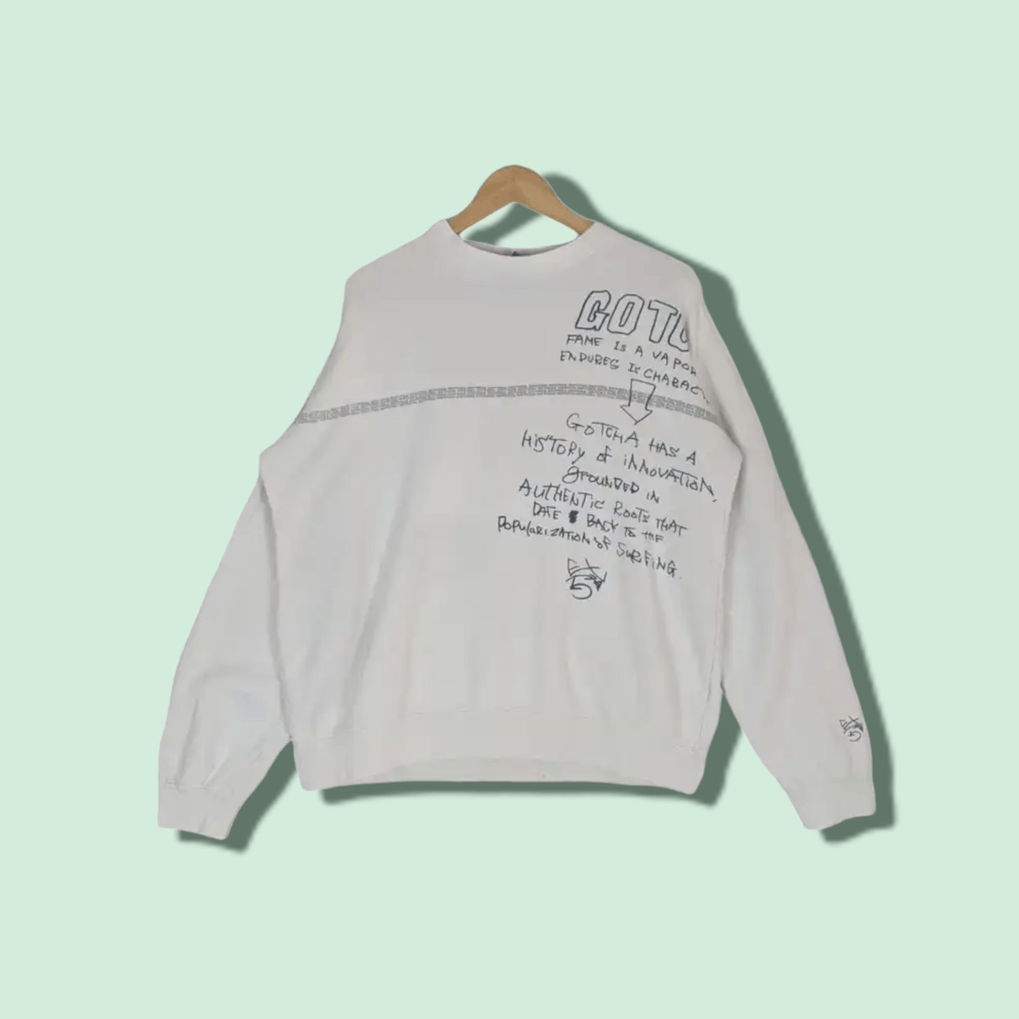 GOTCHA Crewneck Jumper Sweatshirt