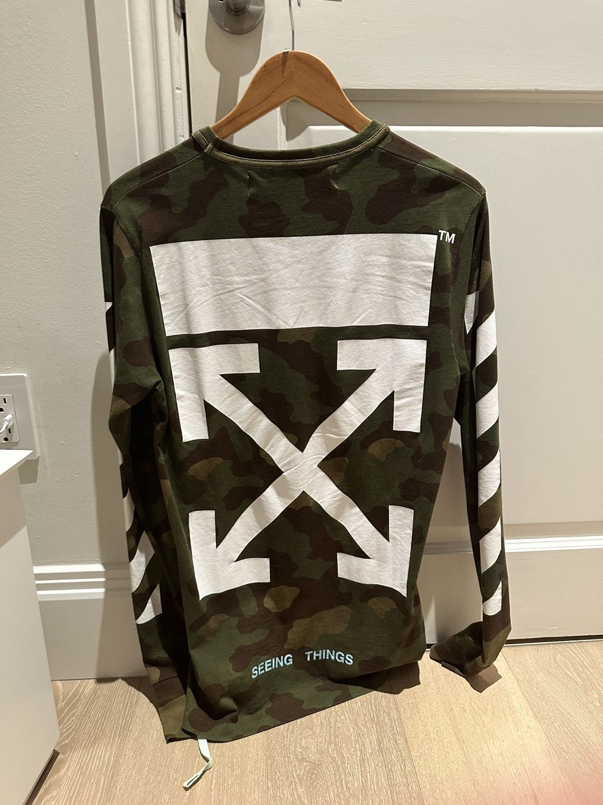 Off-White Off White Camo LS XS (Fits M-L) Size US XS / EU 42 / 0 - 2 Thumbnail