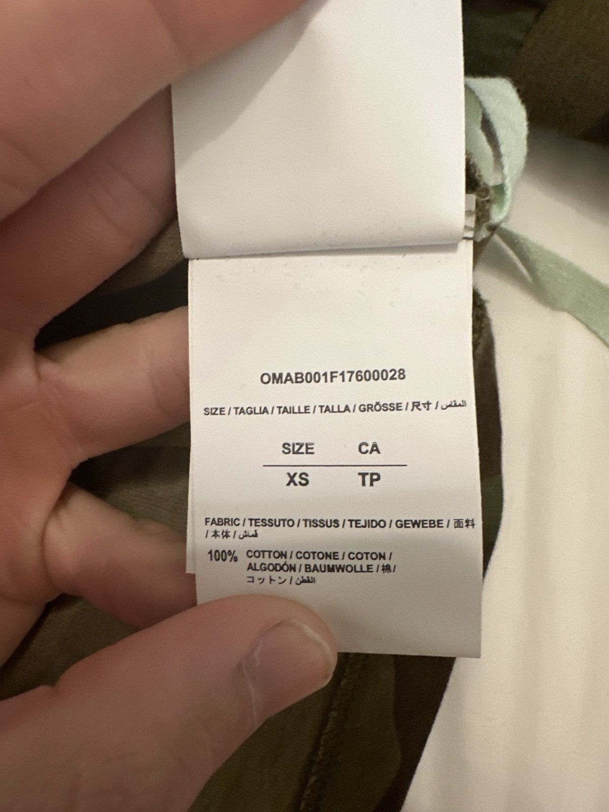 Off-White Off White Camo LS XS (Fits M-L) Size US XS / EU 42 / 0 - 5 Thumbnail
