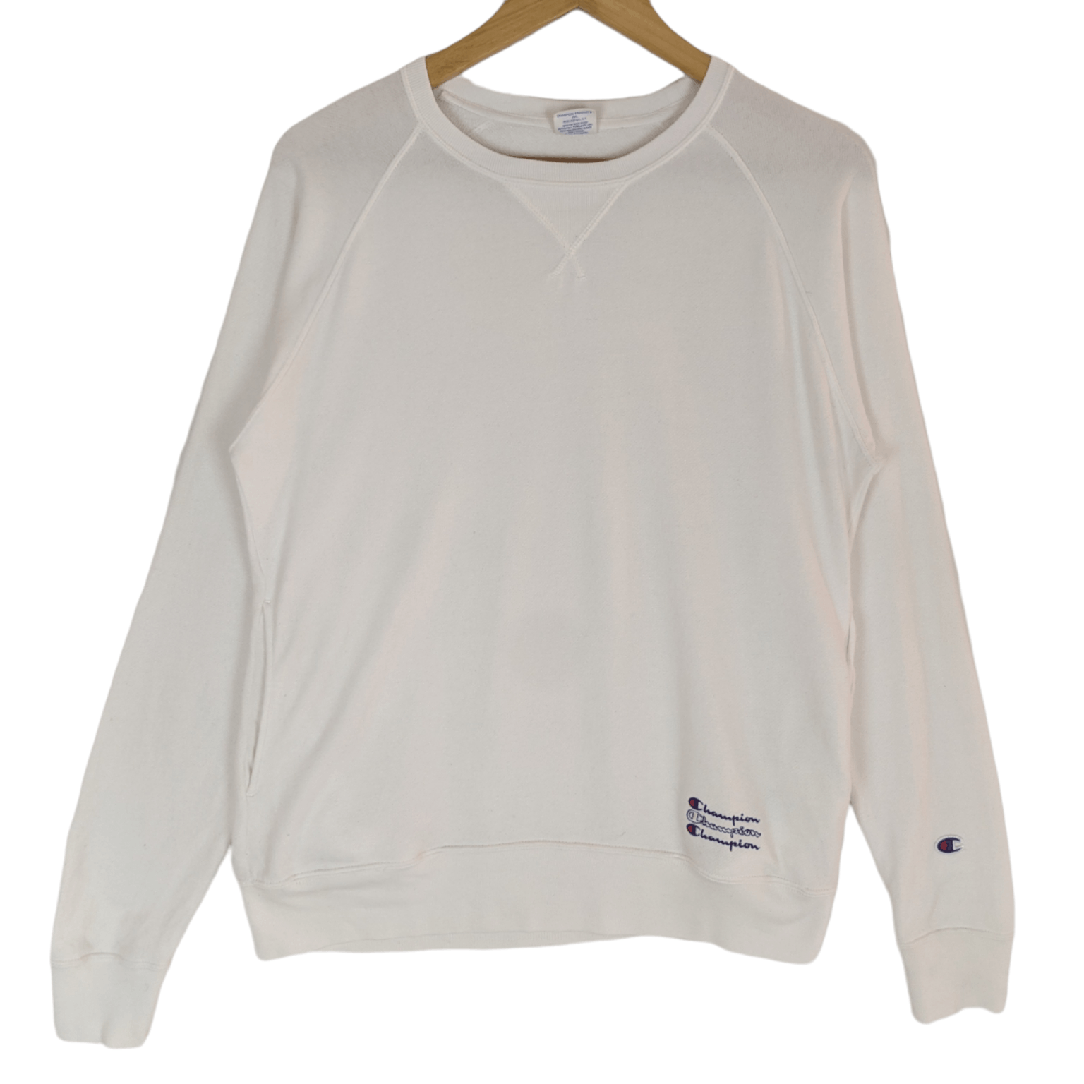 Champion CHAMPION Plain Crewneck Jumper Sweatshirt Size US S / EU 44-46 / 1 - 2 Thumbnail