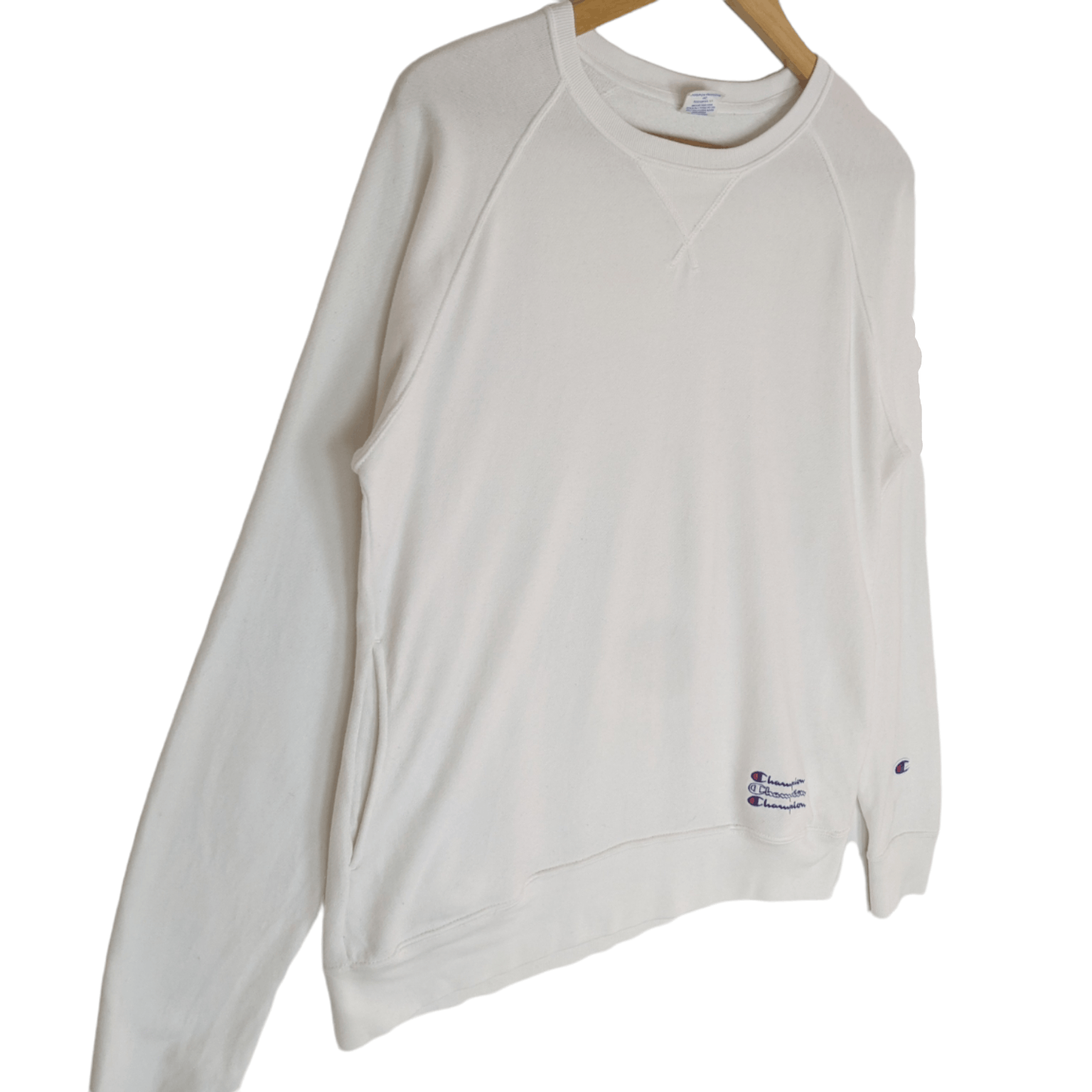 Champion CHAMPION Plain Crewneck Jumper Sweatshirt Size US S / EU 44-46 / 1 - 3 Thumbnail