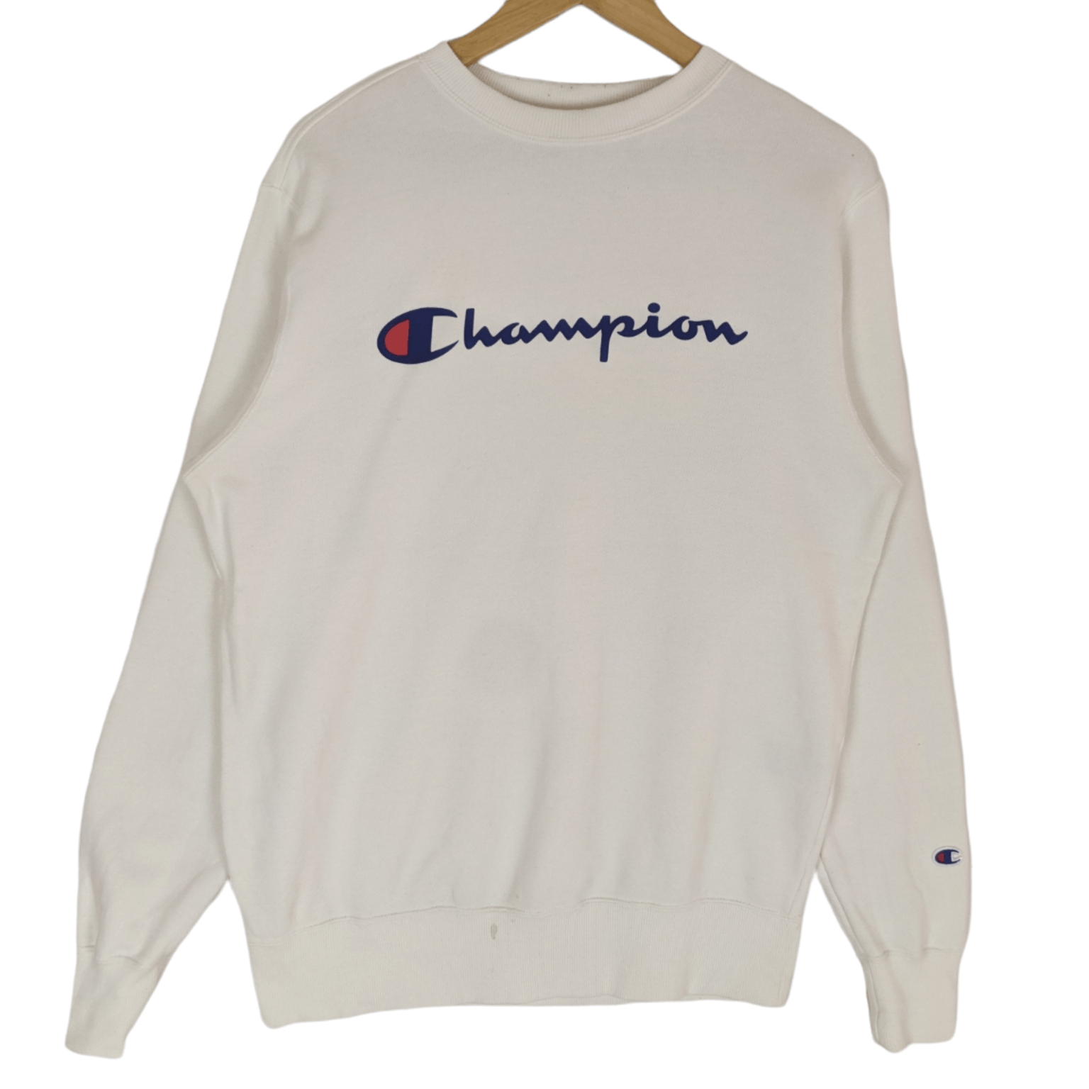 Champion CHAMPION Big Spell Out Crewneck Jumper Sweatshirt Size US L / EU 52-54 / 3 - 2 Thumbnail