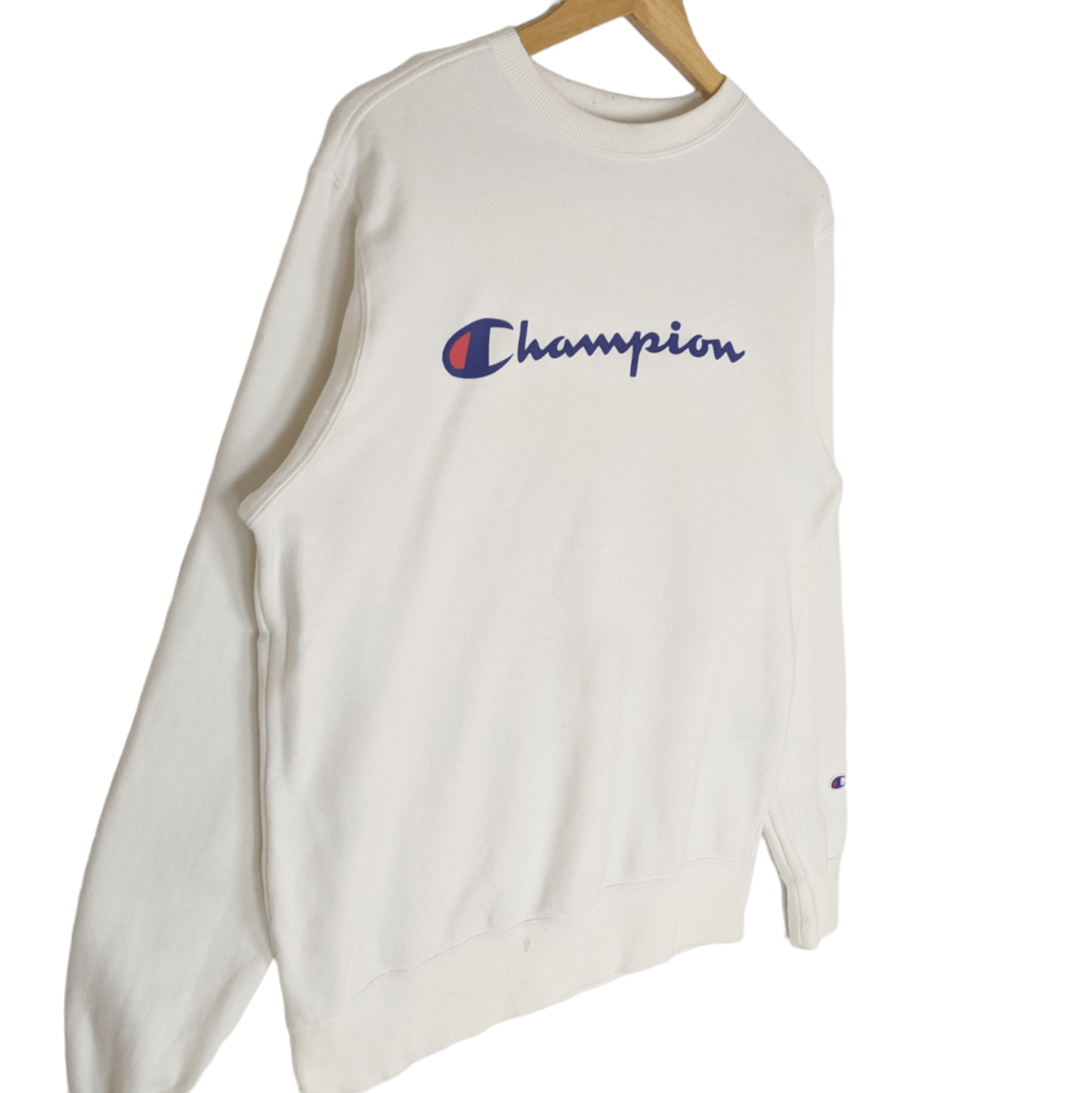 Champion CHAMPION Big Spell Out Crewneck Jumper Sweatshirt Size US L / EU 52-54 / 3 - 3 Thumbnail