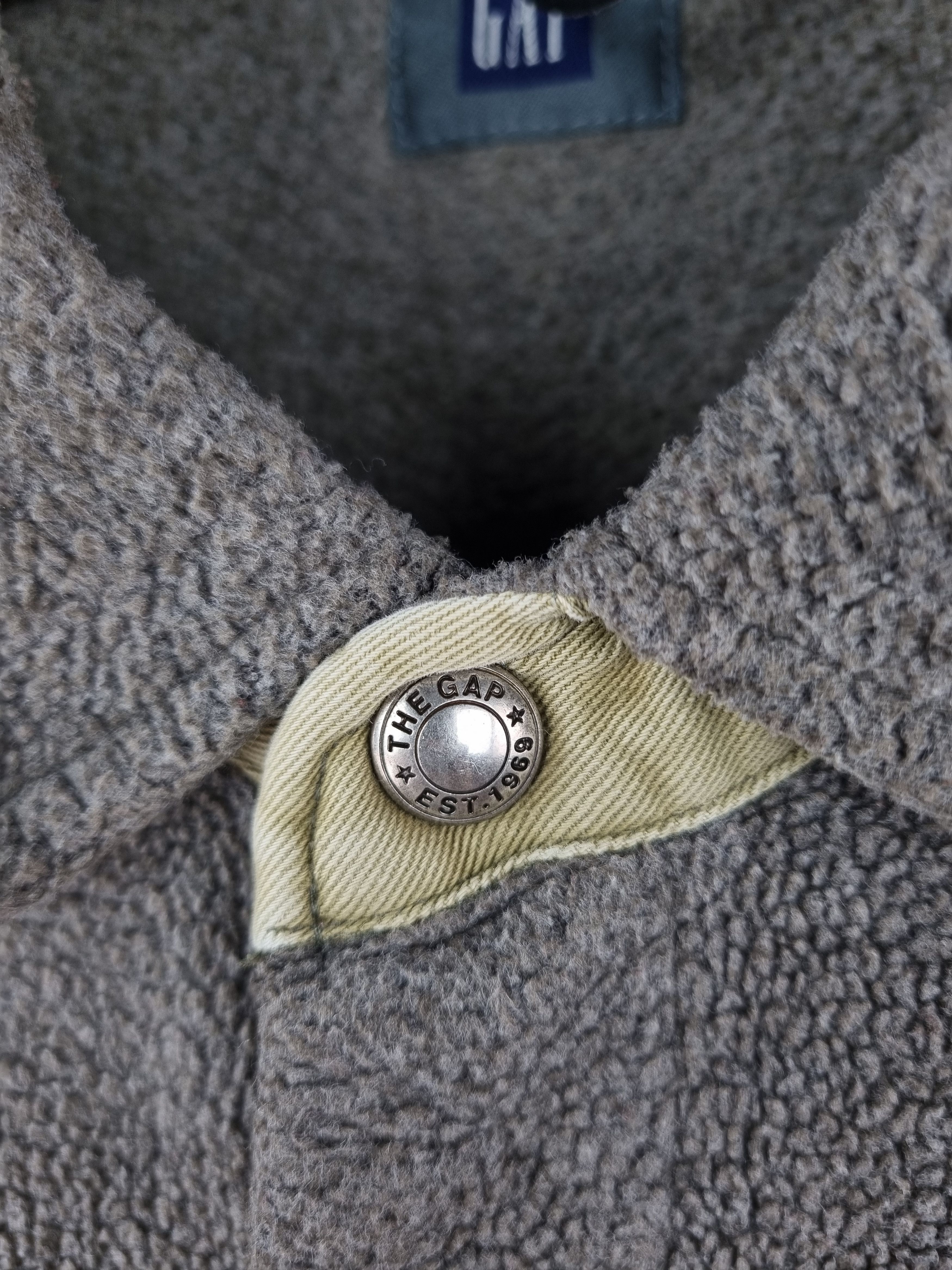 Gap Rare 90s Vintage GAP Military Fleece like Patagonia Size US XL / EU 56 / 4 - 11 Thumbnail
