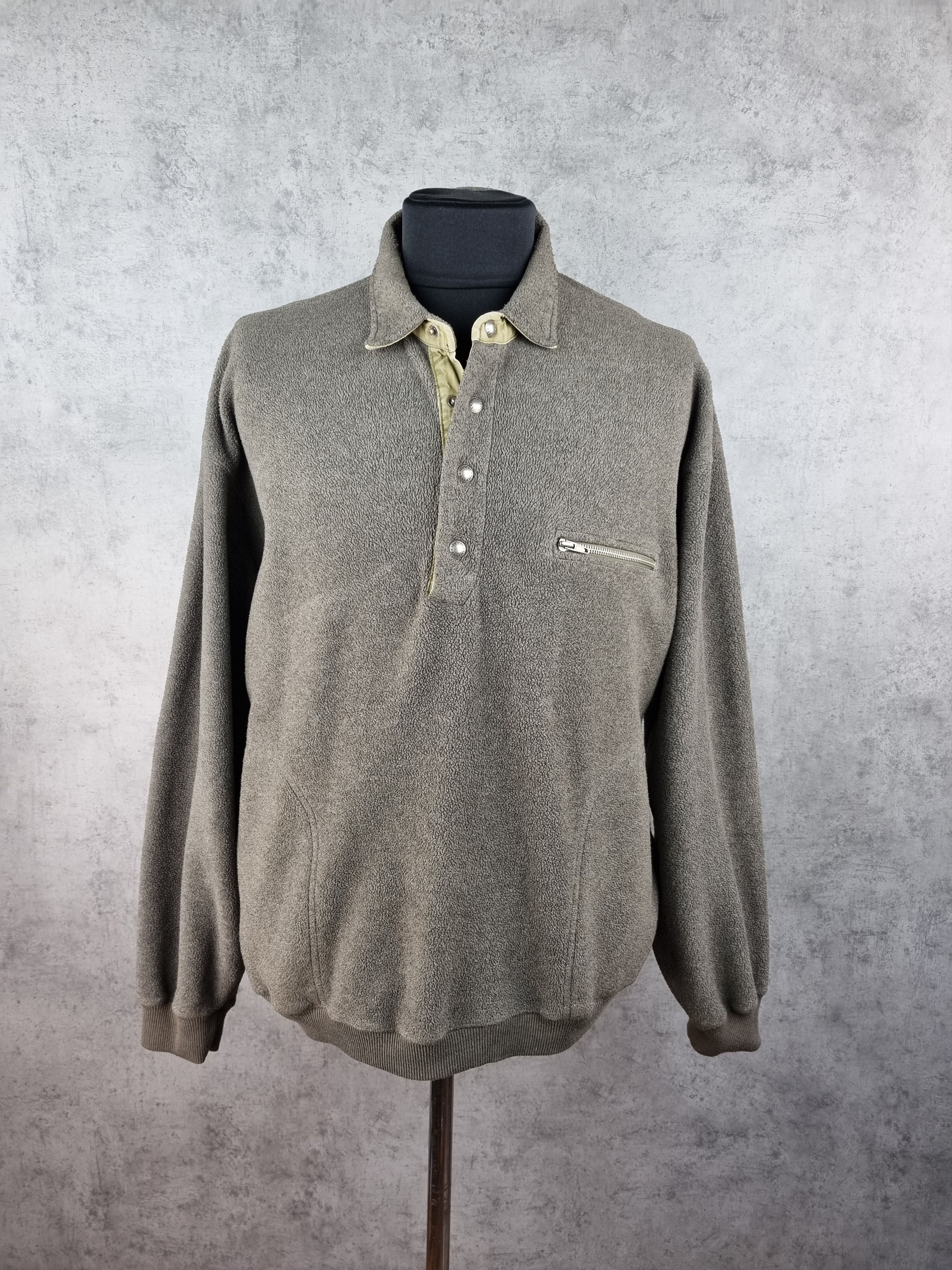 Gap Rare 90s Vintage GAP Military Fleece like Patagonia Size US XL / EU 56 / 4 - 3 Thumbnail