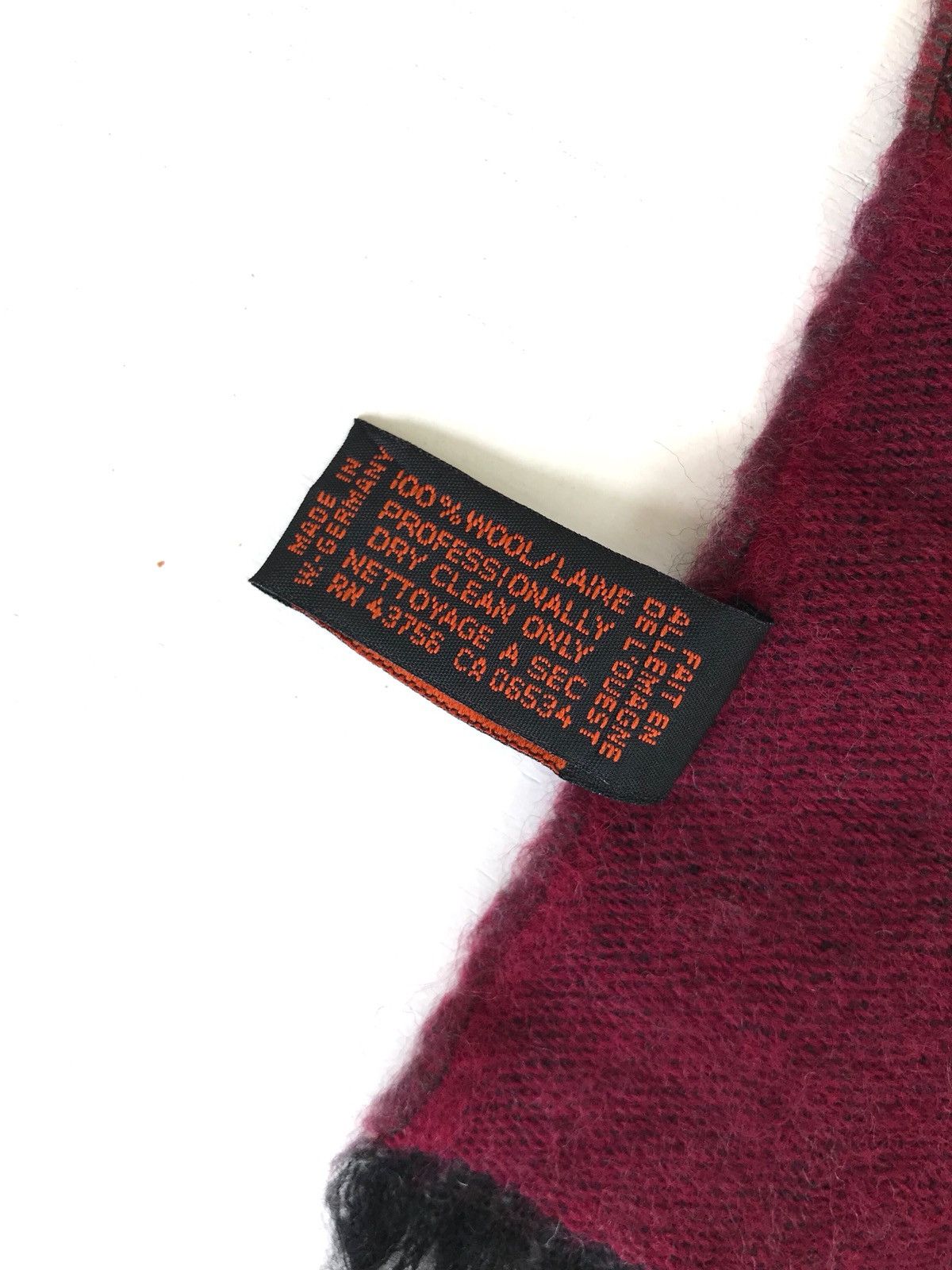 Other × Yves Saint Laurent Ysl Wool Scarfs Muffler Size ONE SIZE - 3 Thumbnail