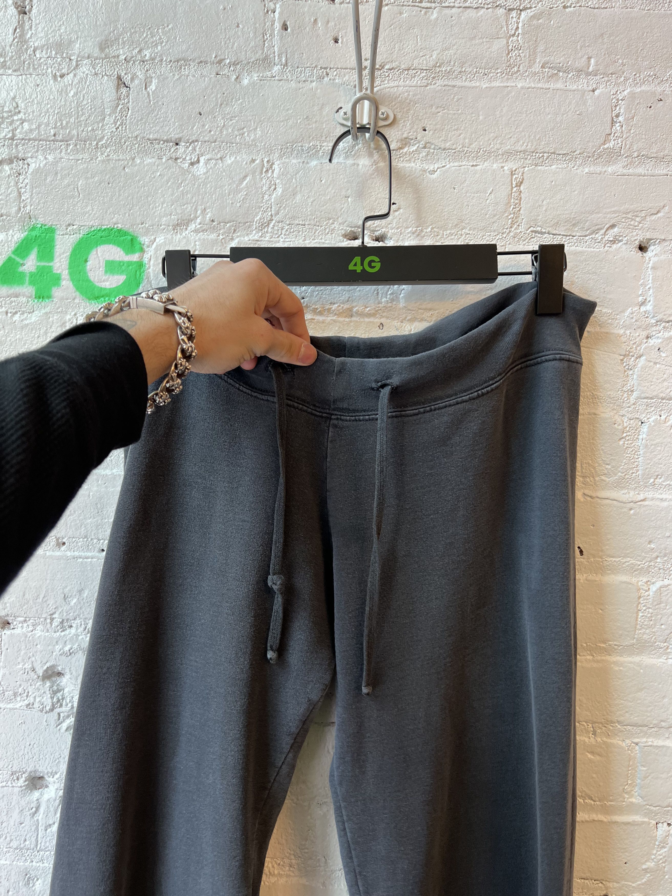 Chrome Hearts Vintage chrome hearts FUCK Leather patch sweatpants City Size US 32 / EU 48 - 5 Thumbnail