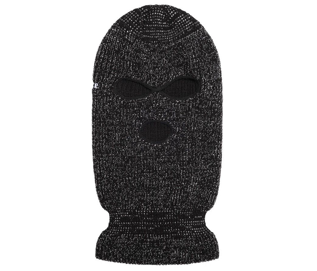 Supreme × Vintage Supreme Lurex Balaclava FW22 Black Size ONE SIZE - 1 Thumbnail