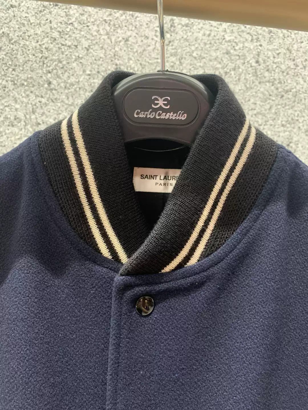 Saint Laurent Paris Saint Laurent Original New Bomber Jacket Size 52 Size US L / EU 52-54 / 3 - 1 Thumbnail