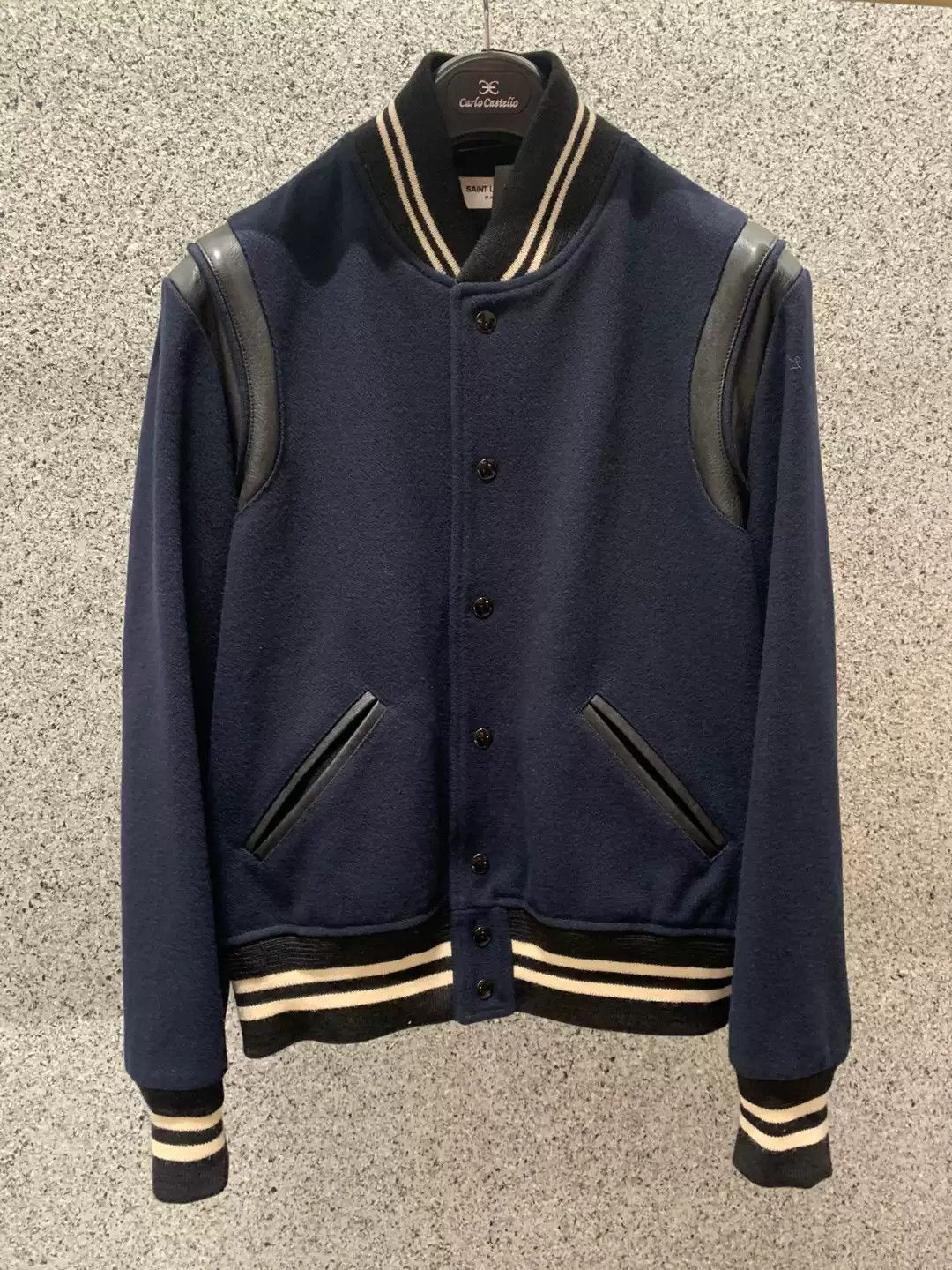 Saint Laurent Paris Saint Laurent Original New Bomber Jacket Size 52 Size US L / EU 52-54 / 3 - 2 Thumbnail