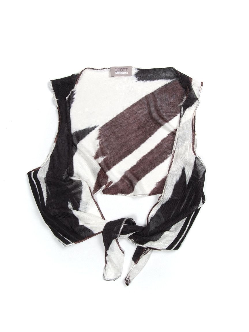 Missoni × Vintage Missoni Sport Mesh Cropped Sleeveless Top Size S / US 4 / IT 40 - 1 Thumbnail