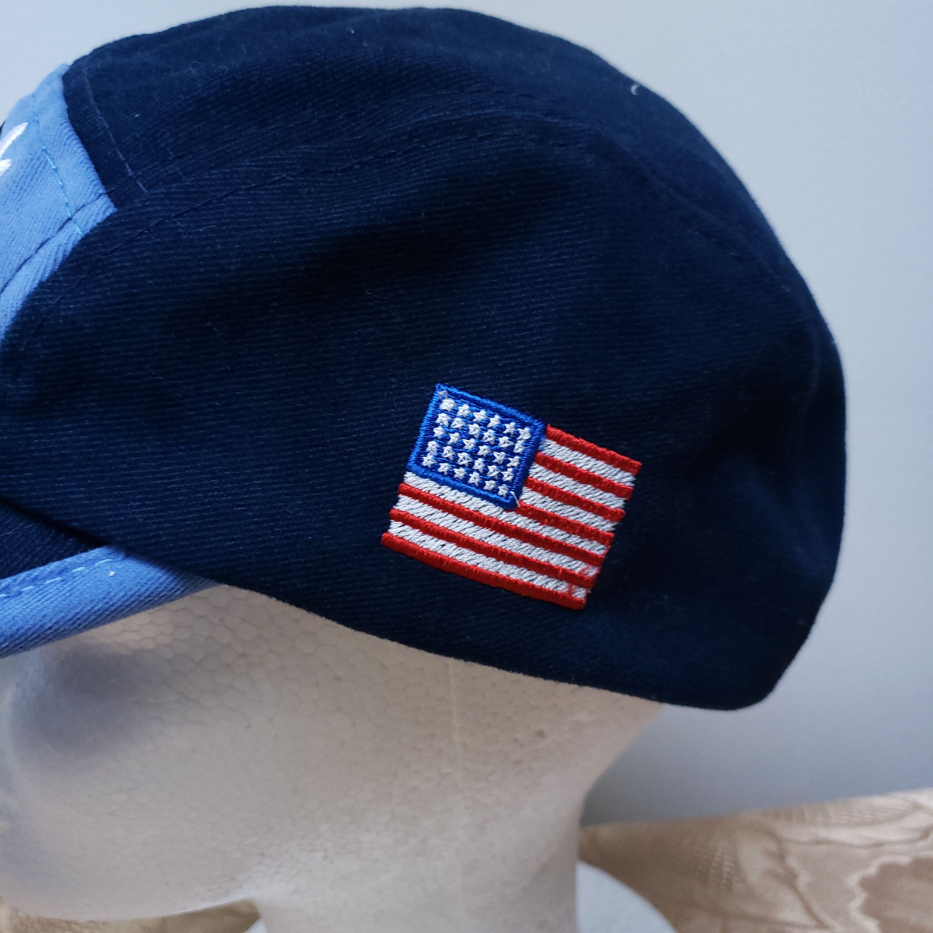 USA Olympics × Vintage Vintage 2002 Winter Olympics Team USA Strapback Hat Size ONE SIZE - 6 Thumbnail