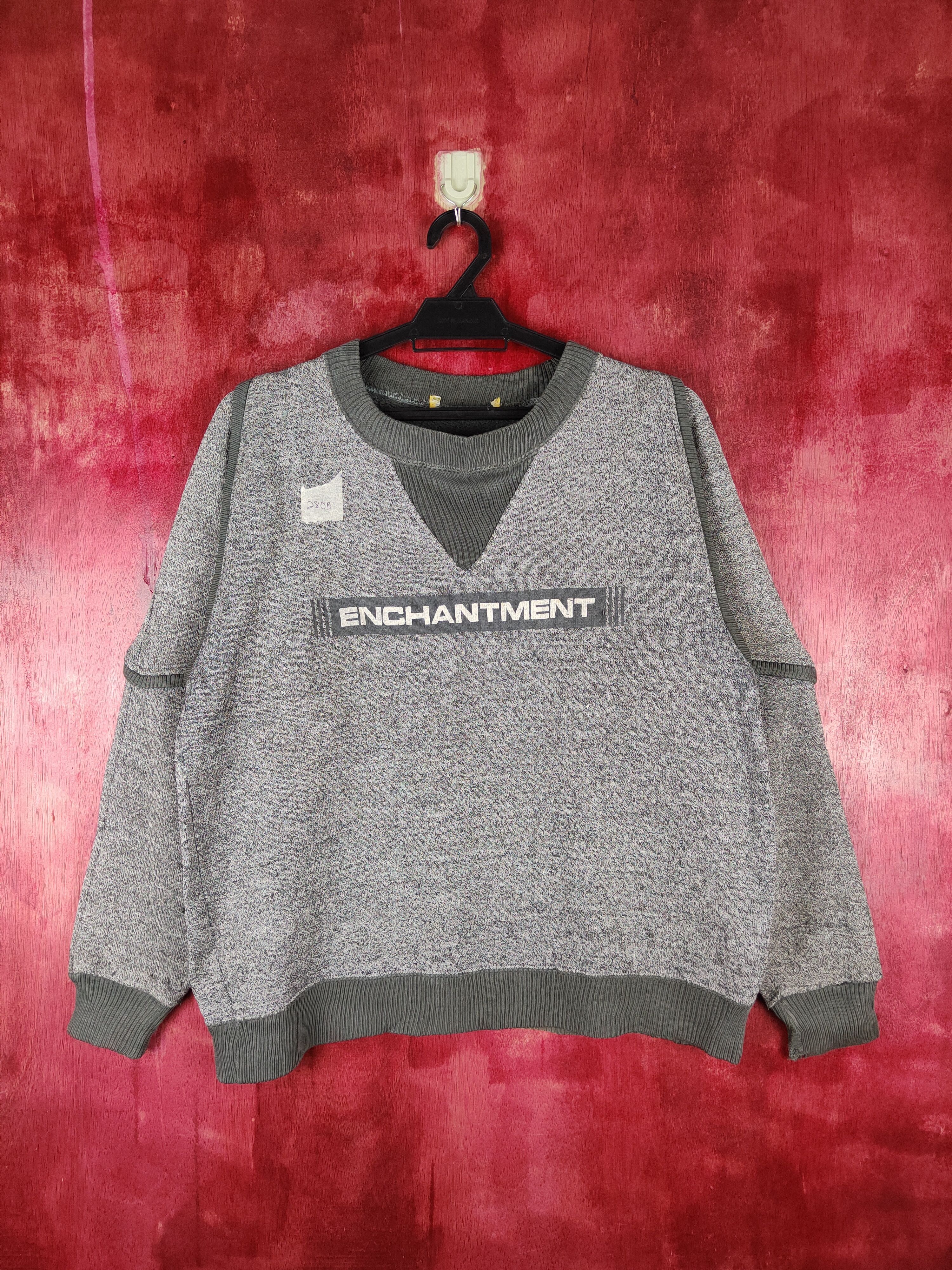 Enchantment × Japanese Brand Enchantment Gray Sweatshirt vintage #280B Size US M / EU 48-50 / 2 - 1 Thumbnail
