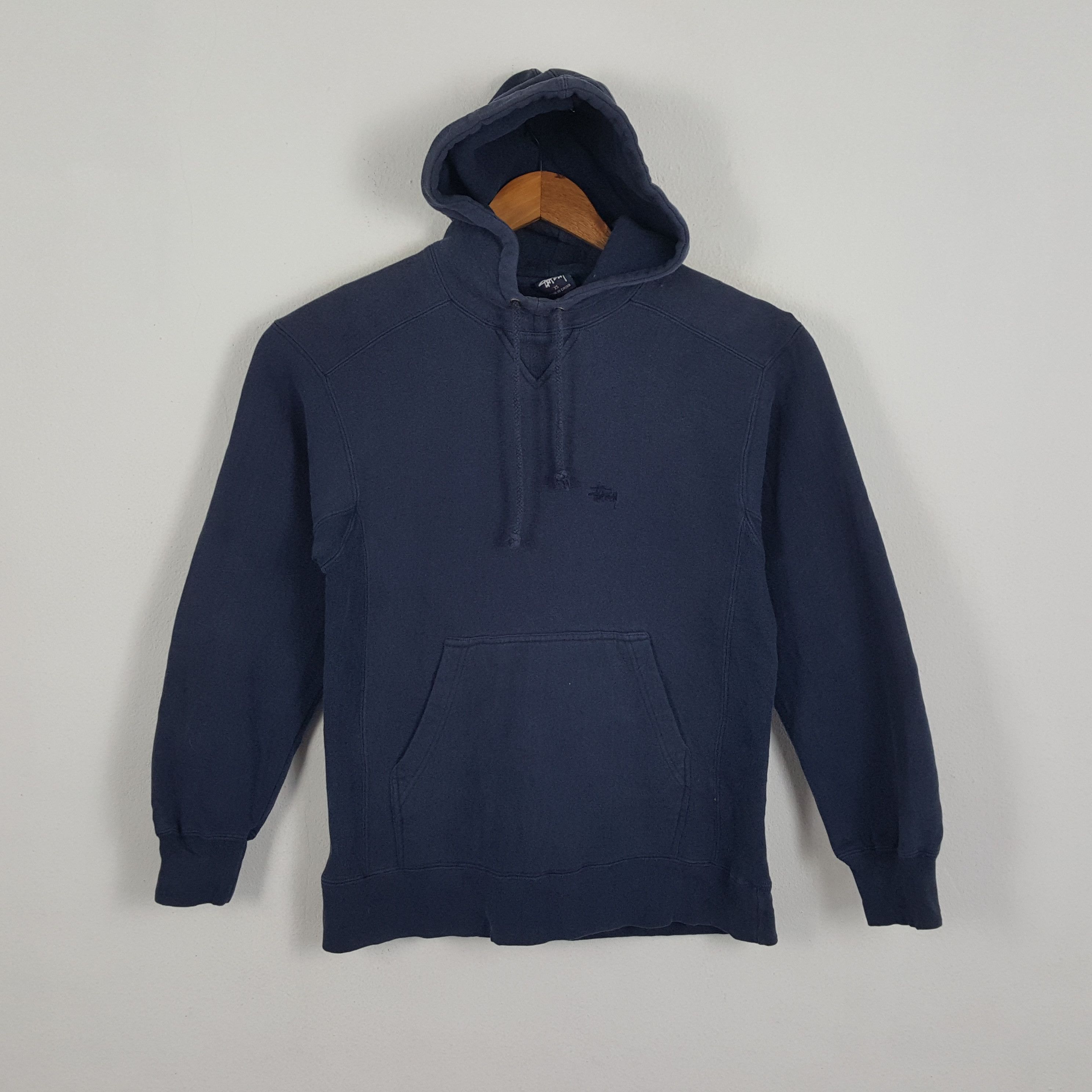 Stussy × Vintage Vintage STUSSY Streetwear Skateboard Logo Hoodies Size US S / EU 44-46 / 1 - 3 Thumbnail