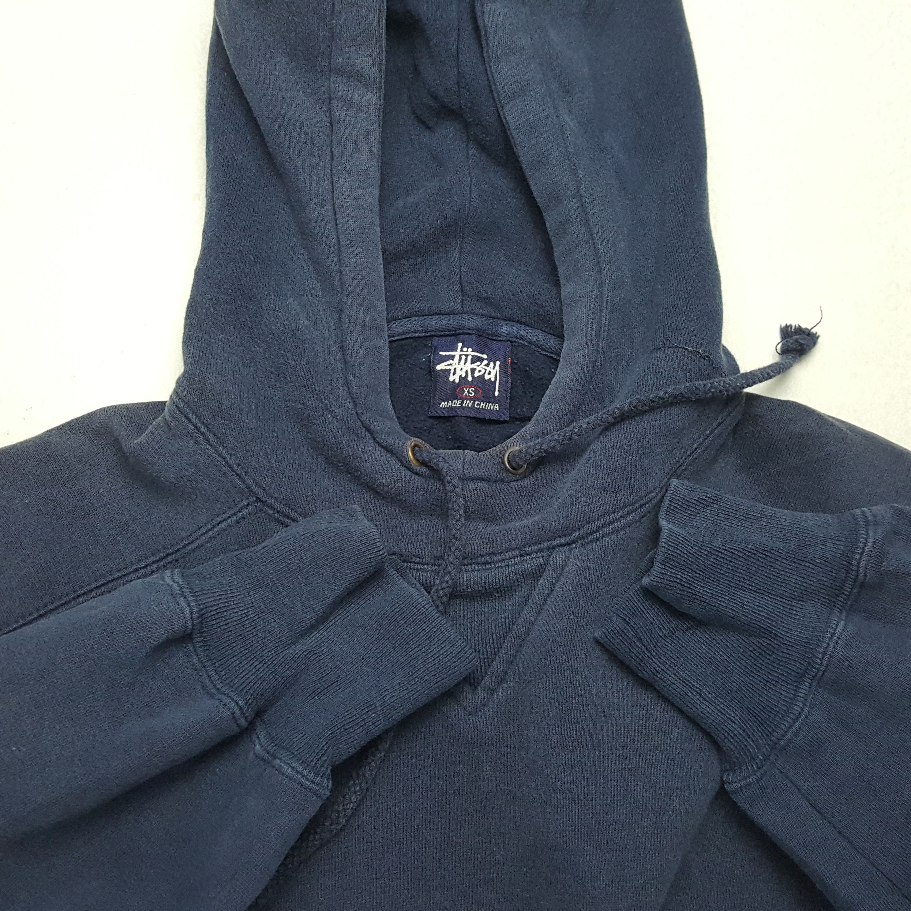 Stussy × Vintage Vintage STUSSY Streetwear Skateboard Logo Hoodies Size US S / EU 44-46 / 1 - 9 Thumbnail