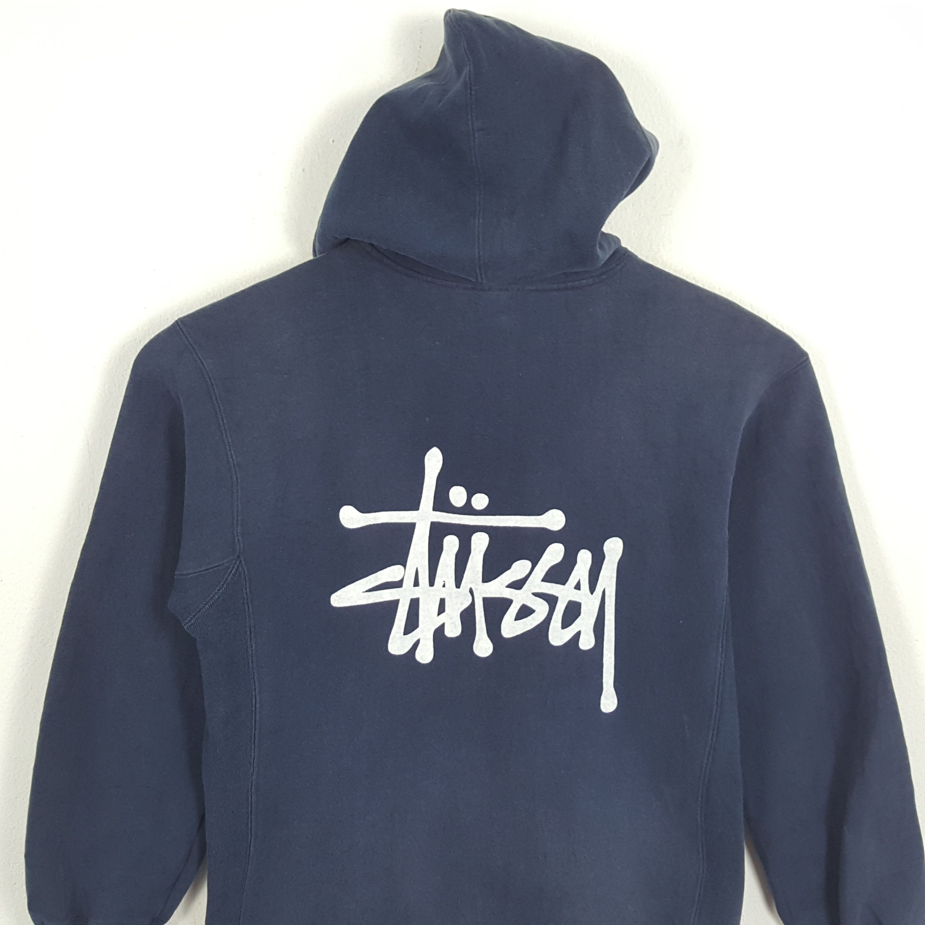 Stussy × Vintage Vintage STUSSY Streetwear Skateboard Logo Hoodies Size US S / EU 44-46 / 1 - 2 Thumbnail