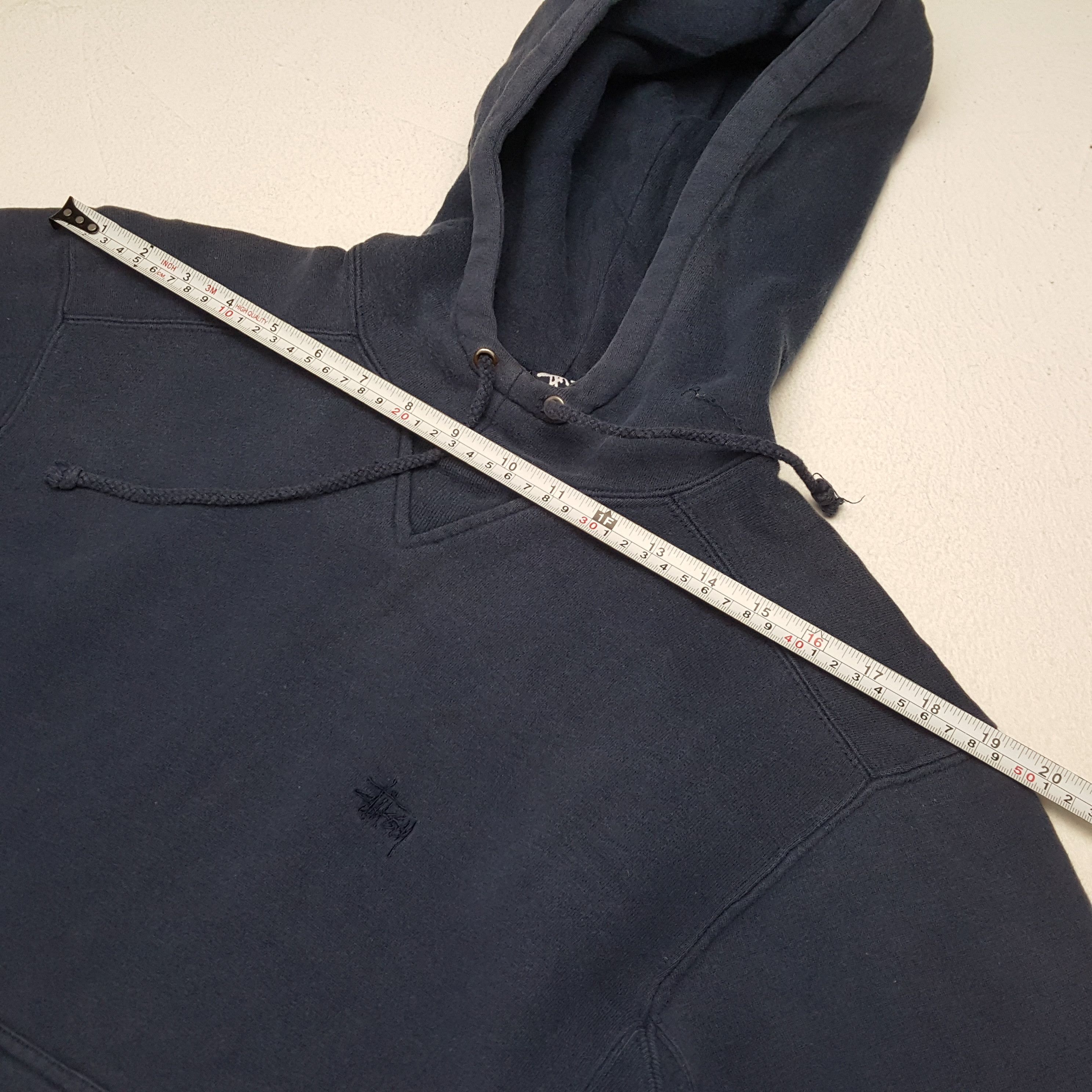 Stussy × Vintage Vintage STUSSY Streetwear Skateboard Logo Hoodies Size US S / EU 44-46 / 1 - 5 Thumbnail