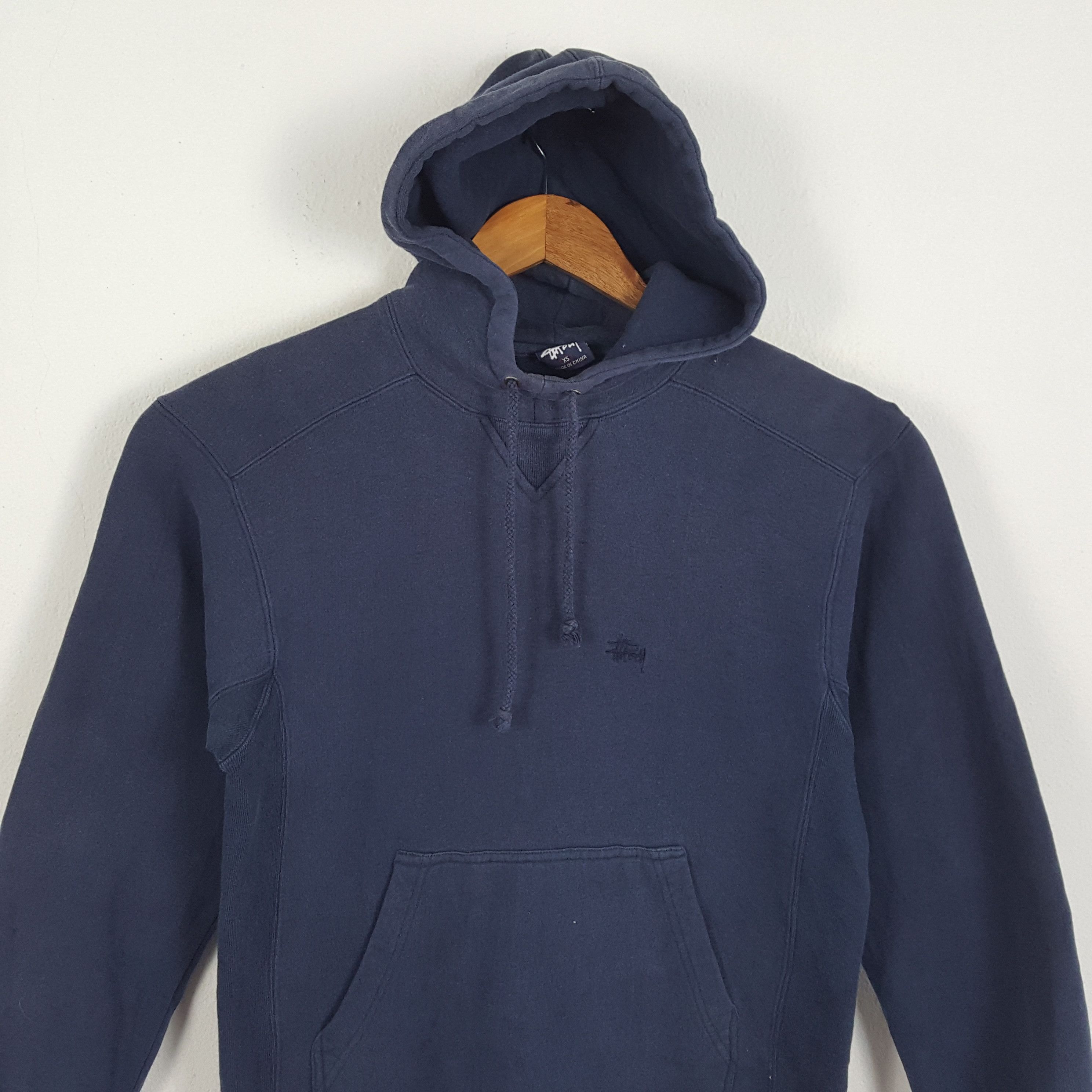 Stussy × Vintage Vintage STUSSY Streetwear Skateboard Logo Hoodies Size US S / EU 44-46 / 1 - 4 Thumbnail