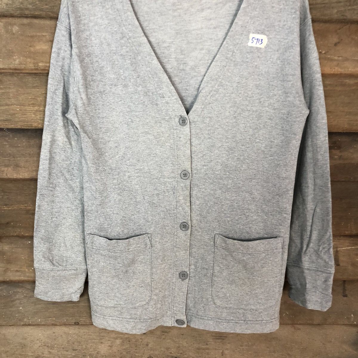 Uniqlo Uniqlo Grey Cardigan #5713 Size US M / EU 48-50 / 2 - 8 Thumbnail