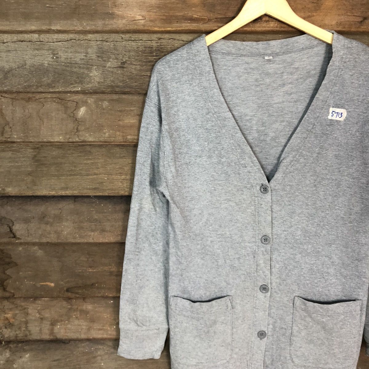 Uniqlo Uniqlo Grey Cardigan #5713 Size US M / EU 48-50 / 2 - 7 Thumbnail