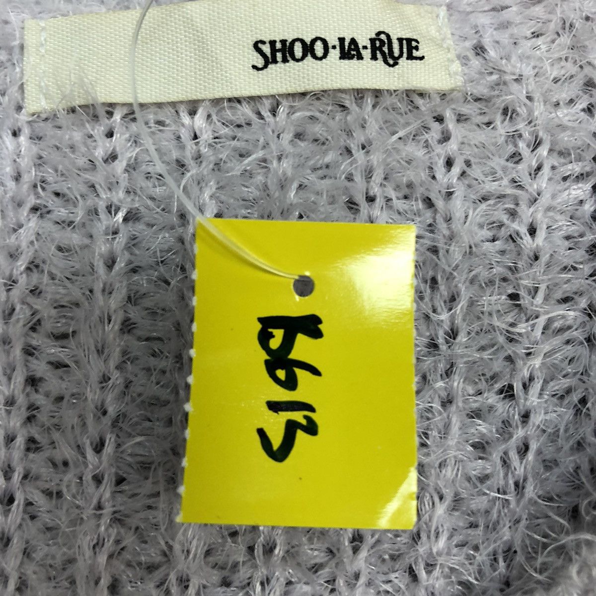 Homespun Knitwear × Japanese Brand DL Shoo La Rue Light Purple Mohair Knitwear #B613 Size L / US 10 / IT 46 - 10 Thumbnail
