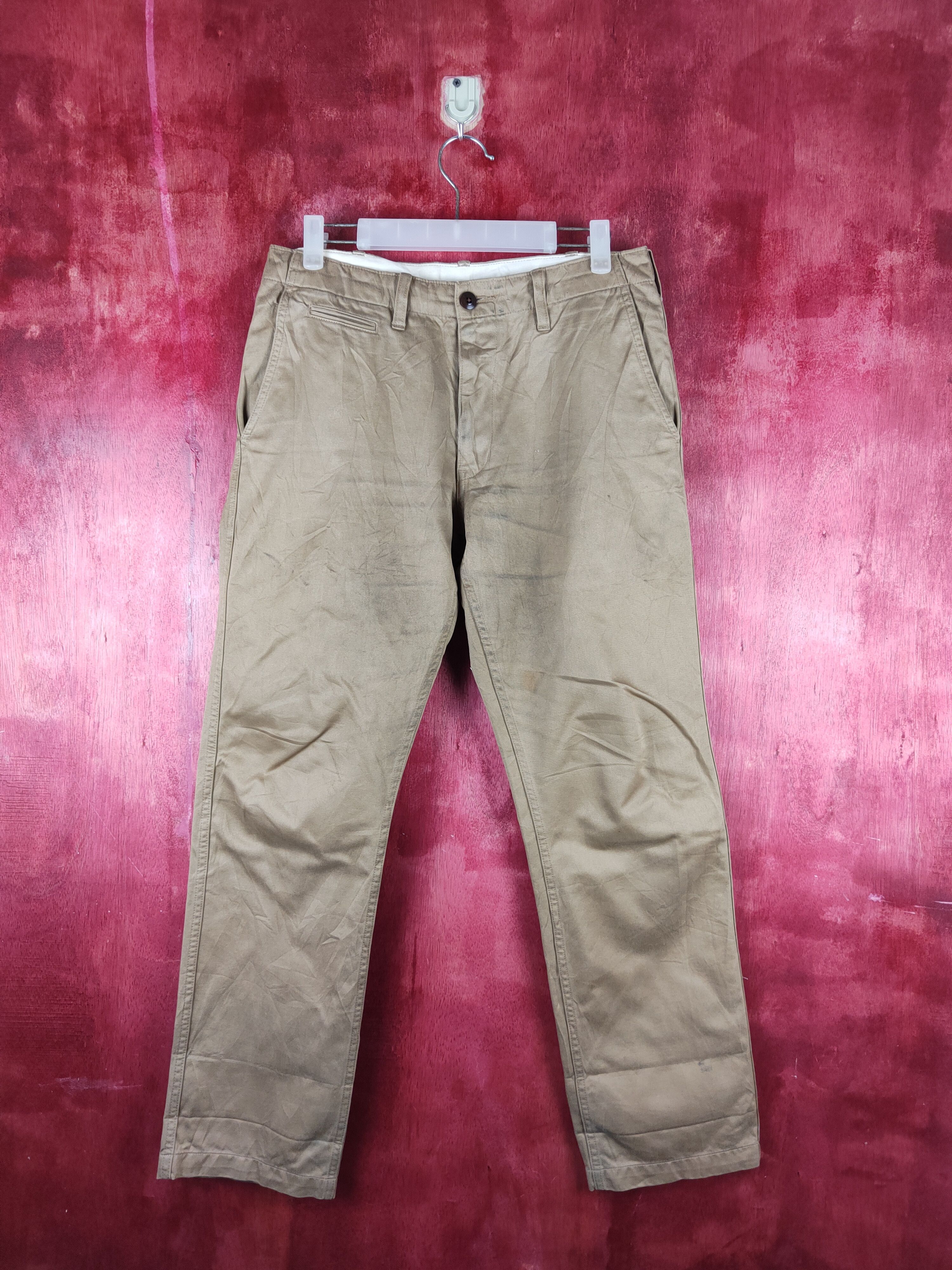 image of Uniqlo Brown Multi Pocket Tactical Casual Pants S732, Men's (Size 31)