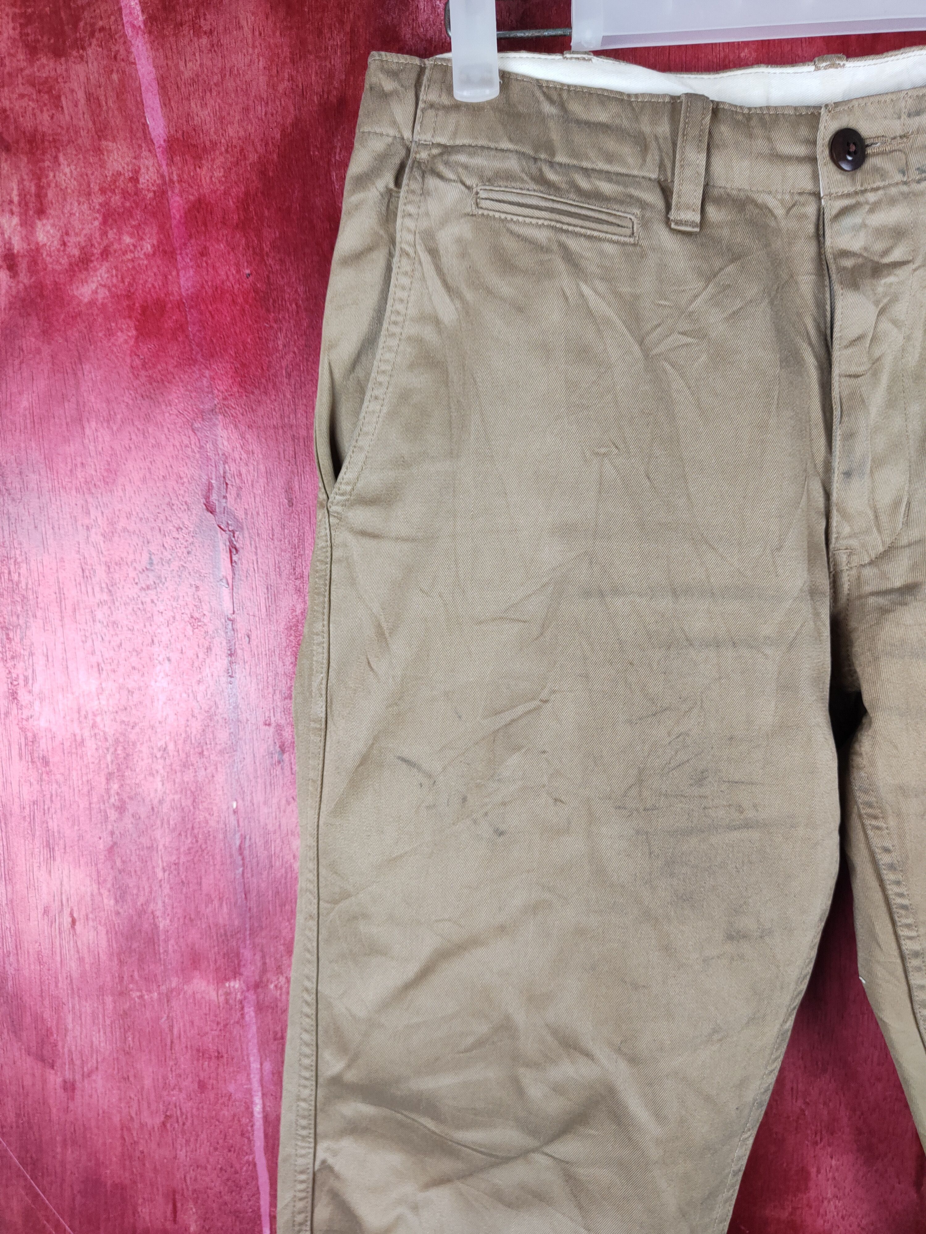 Japanese Brand × Uniqlo Uniqlo Brown Multi Pocket Tactical Casual Pants #S732 Size US 31 - 3 Thumbnail