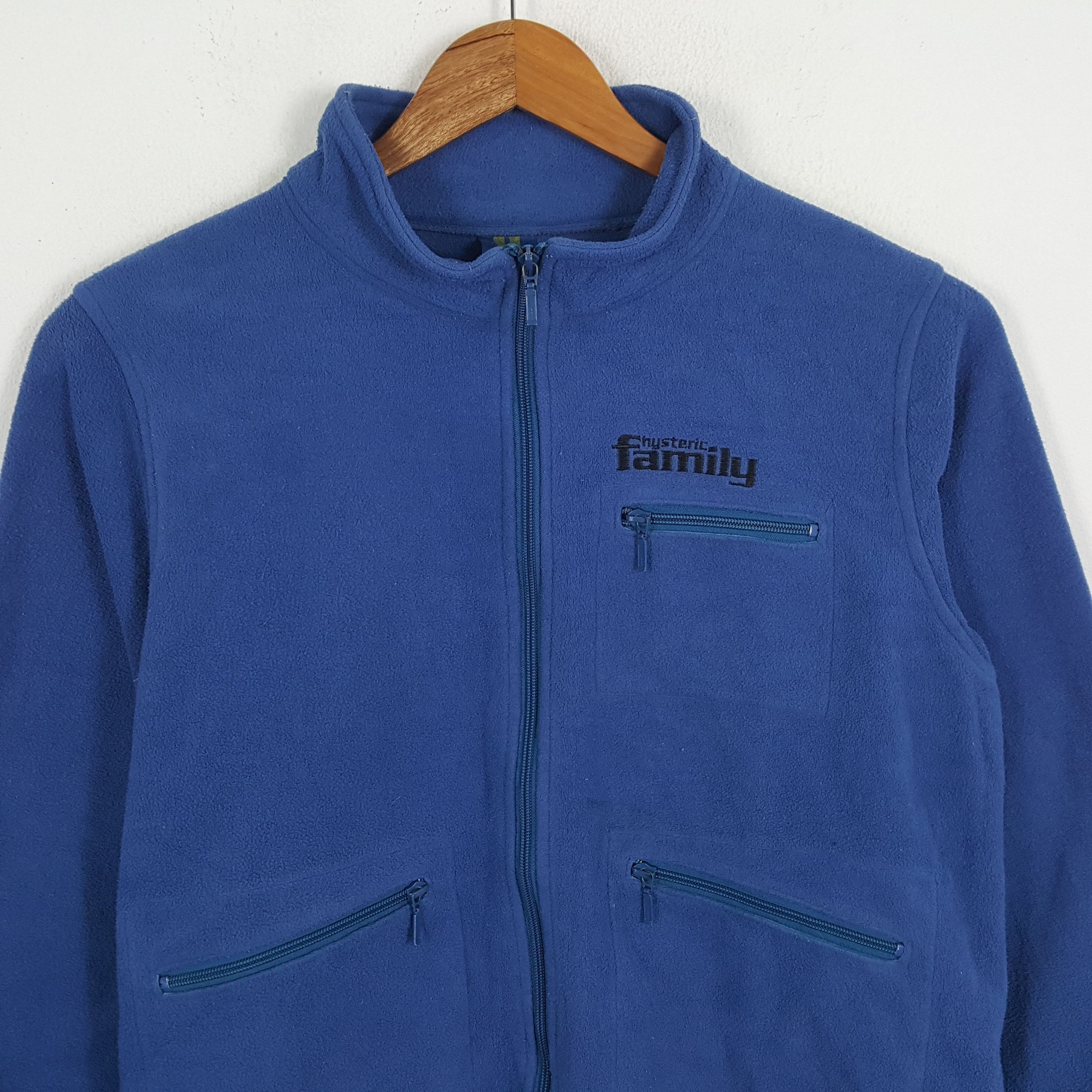 Hysteric Glamour × Japanese Brand × Vintage Vintage 90's HYSTERIC GLAMOUR Japanese Brand Fleece Sweater Size US L / EU 52-54 / 3 - 4 Thumbnail
