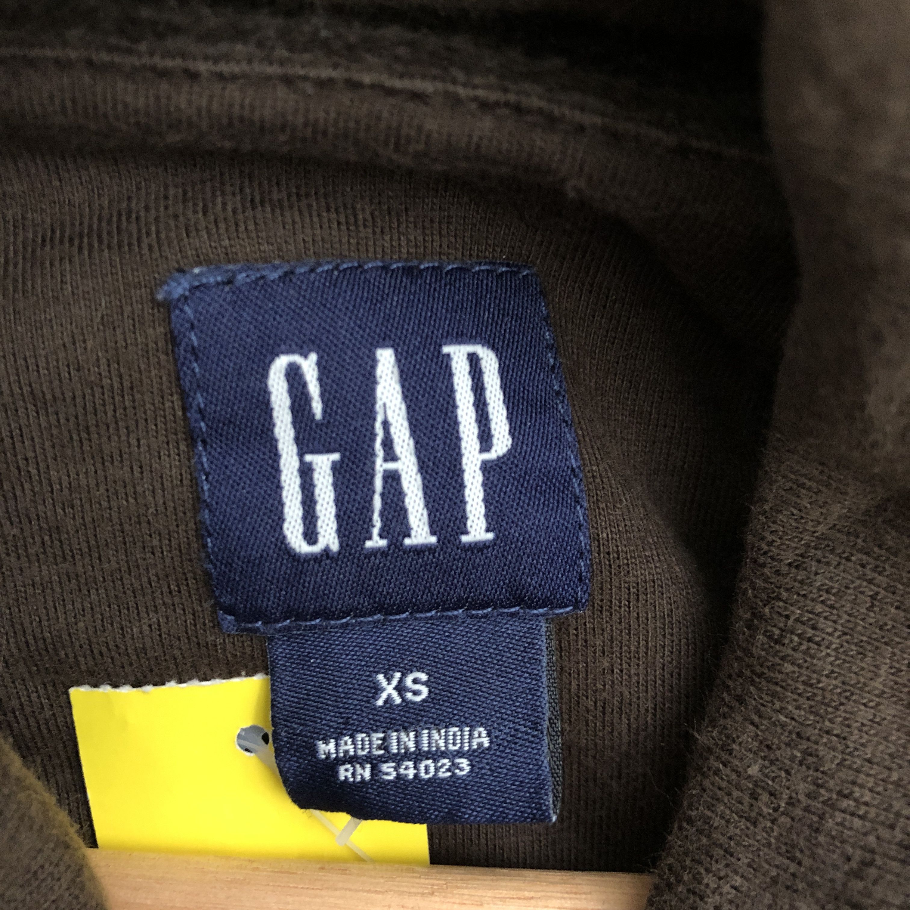 Gap × Vintage Vintage GAP Hoodie Sweater GAP Zipper Sweatshirt Size US M / EU 48-50 / 2 - 4 Thumbnail
