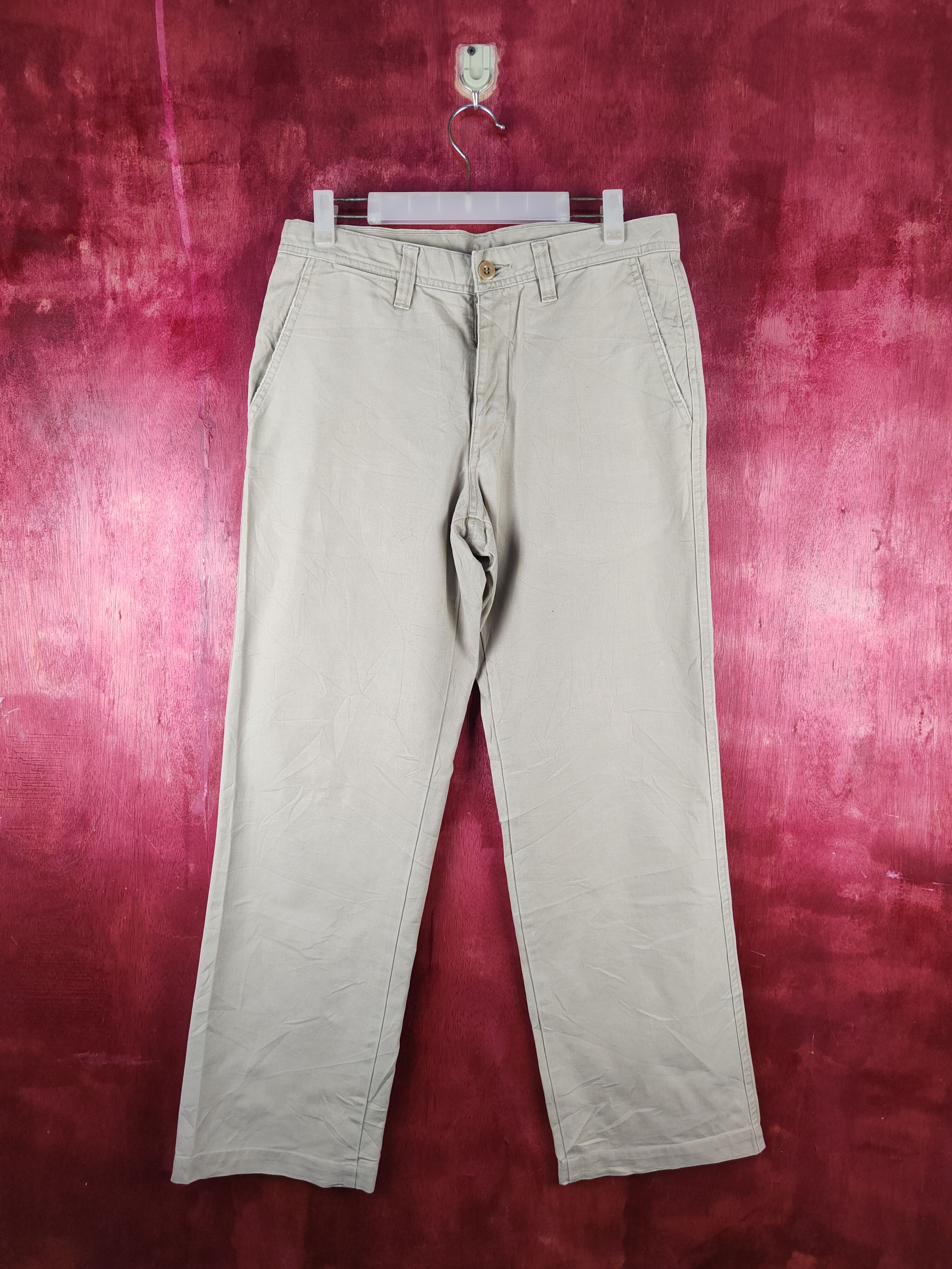 Japanese Brand × Uniqlo Uniqlo Light Brown Multipocket Casual Pants #S744 Size US 32 / EU 48 - 1 Thumbnail