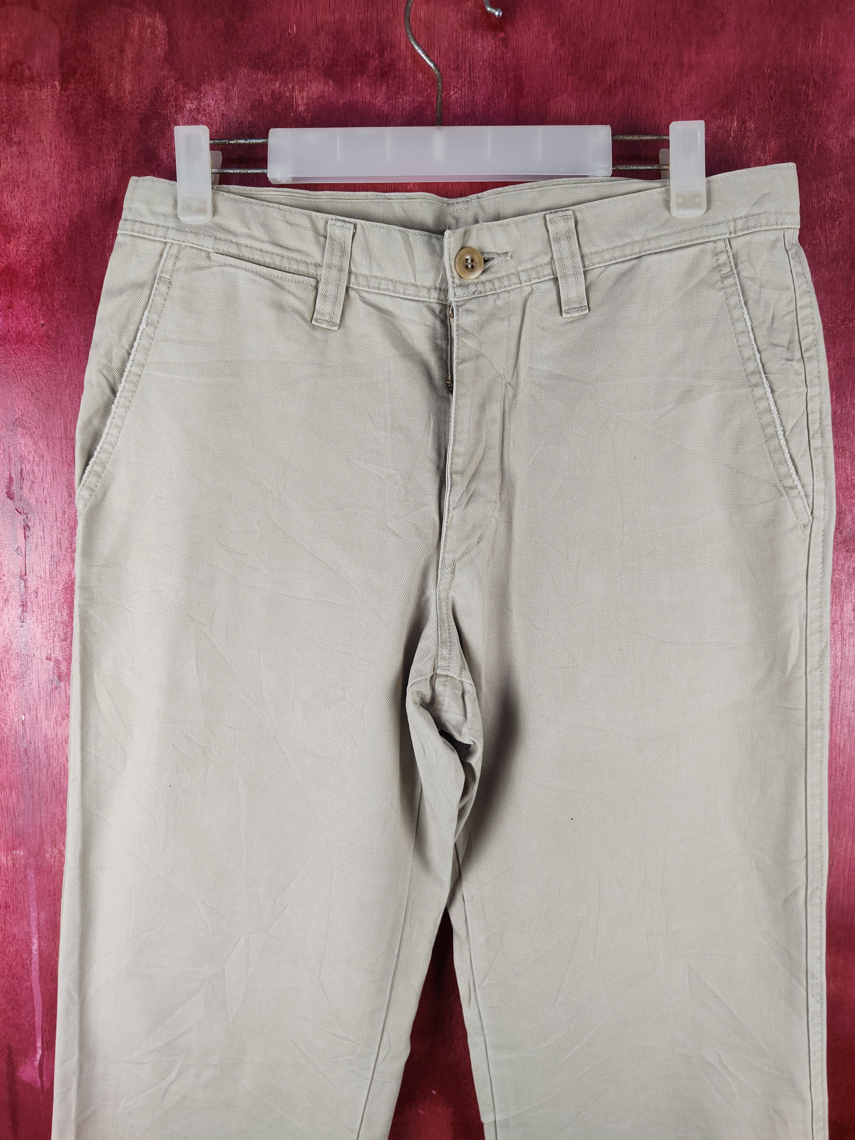Japanese Brand × Uniqlo Uniqlo Light Brown Multipocket Casual Pants #S744 Size US 32 / EU 48 - 2 Thumbnail