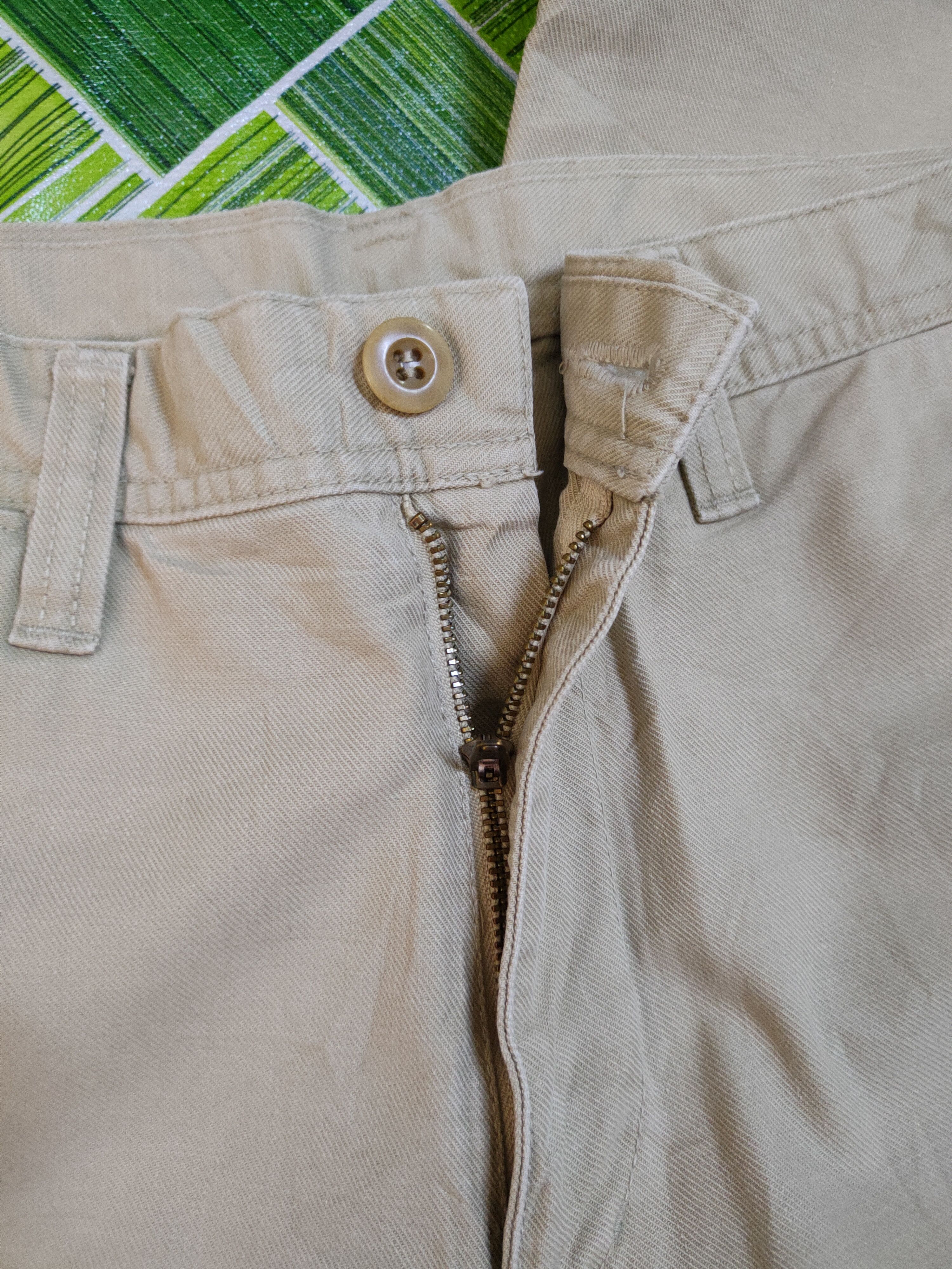 Japanese Brand × Uniqlo Uniqlo Light Brown Multipocket Casual Pants #S744 Size US 32 / EU 48 - 12 Thumbnail