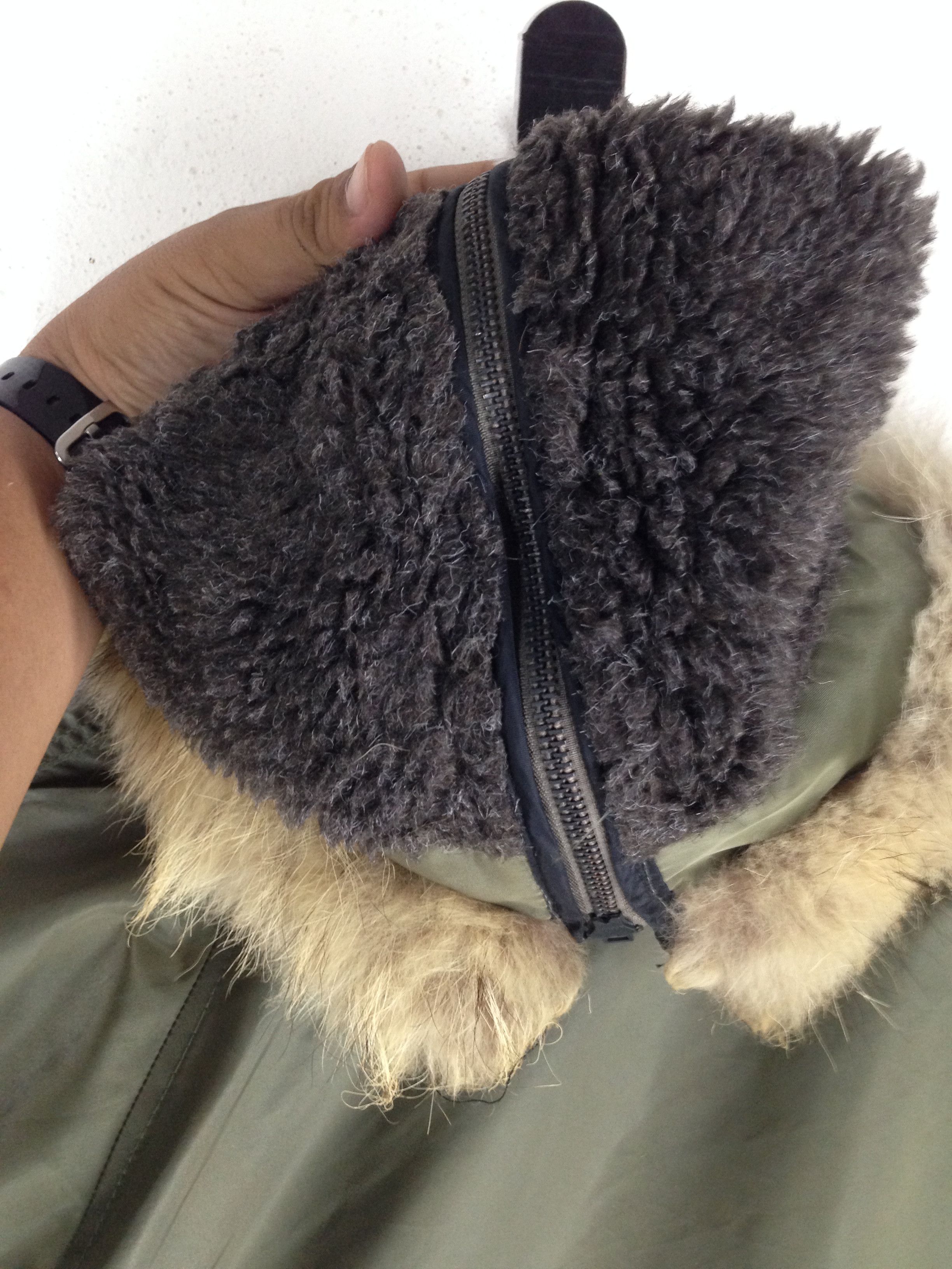 Other Vintage N-2B Flight Jacket USAF Bomber Jacket Parka Hood Size US L / EU 52-54 / 3 - 6 Thumbnail