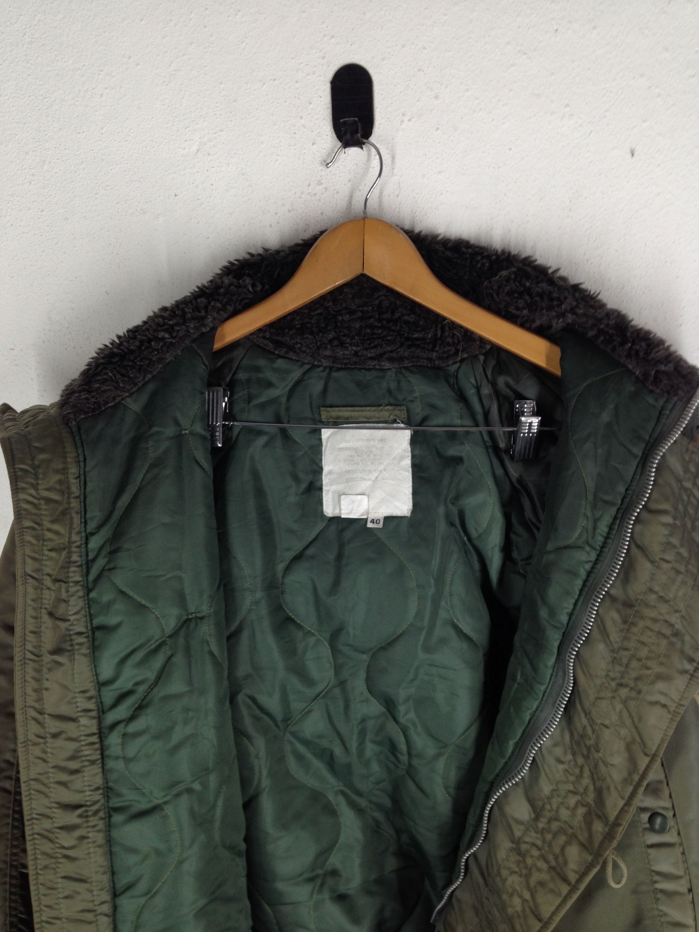 Other Vintage N-2B Flight Jacket USAF Bomber Jacket Parka Hood Size US L / EU 52-54 / 3 - 8 Thumbnail