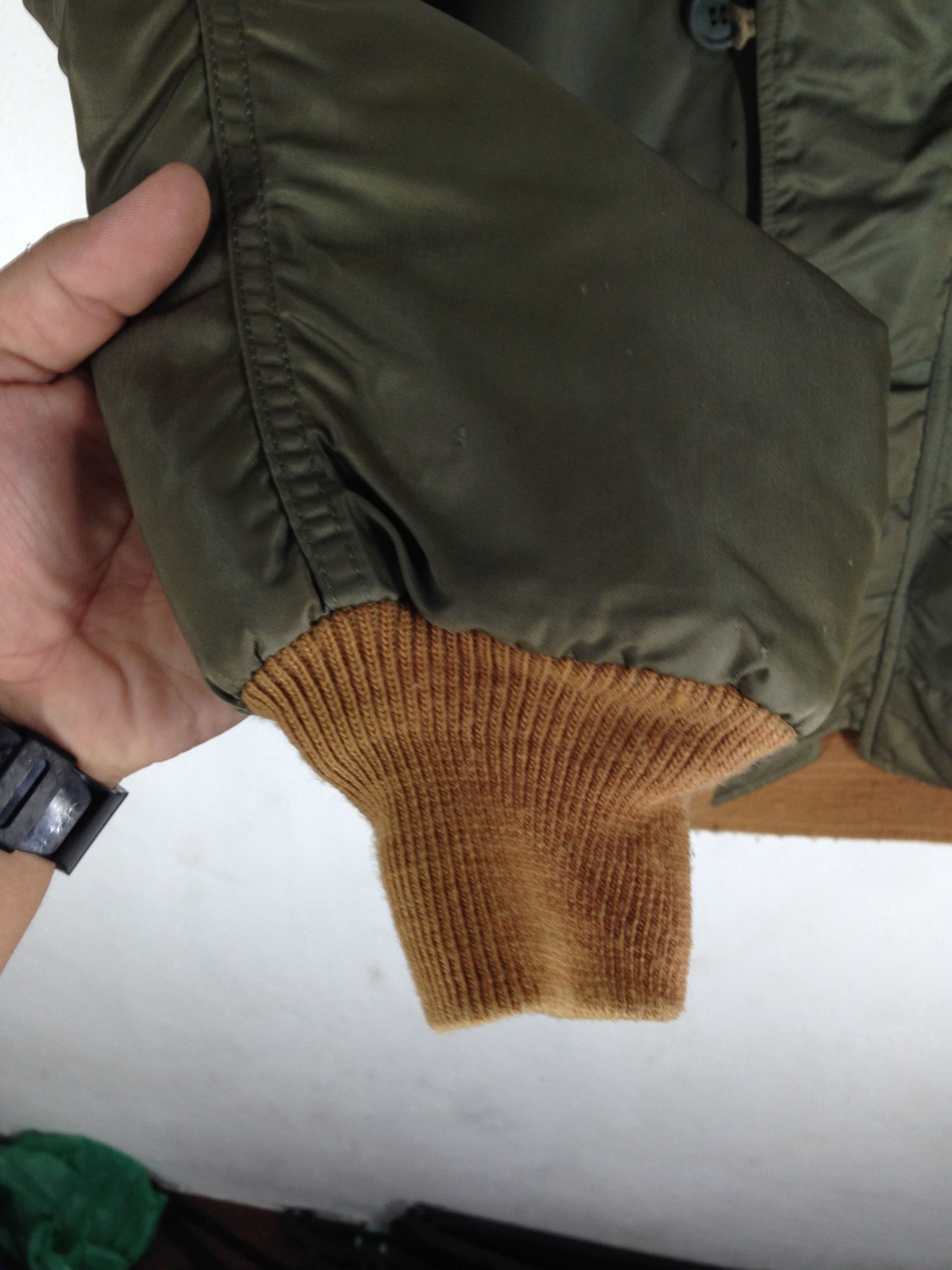 Other Vintage N-2B Flight Jacket USAF Bomber Jacket Parka Hood Size US L / EU 52-54 / 3 - 3 Thumbnail