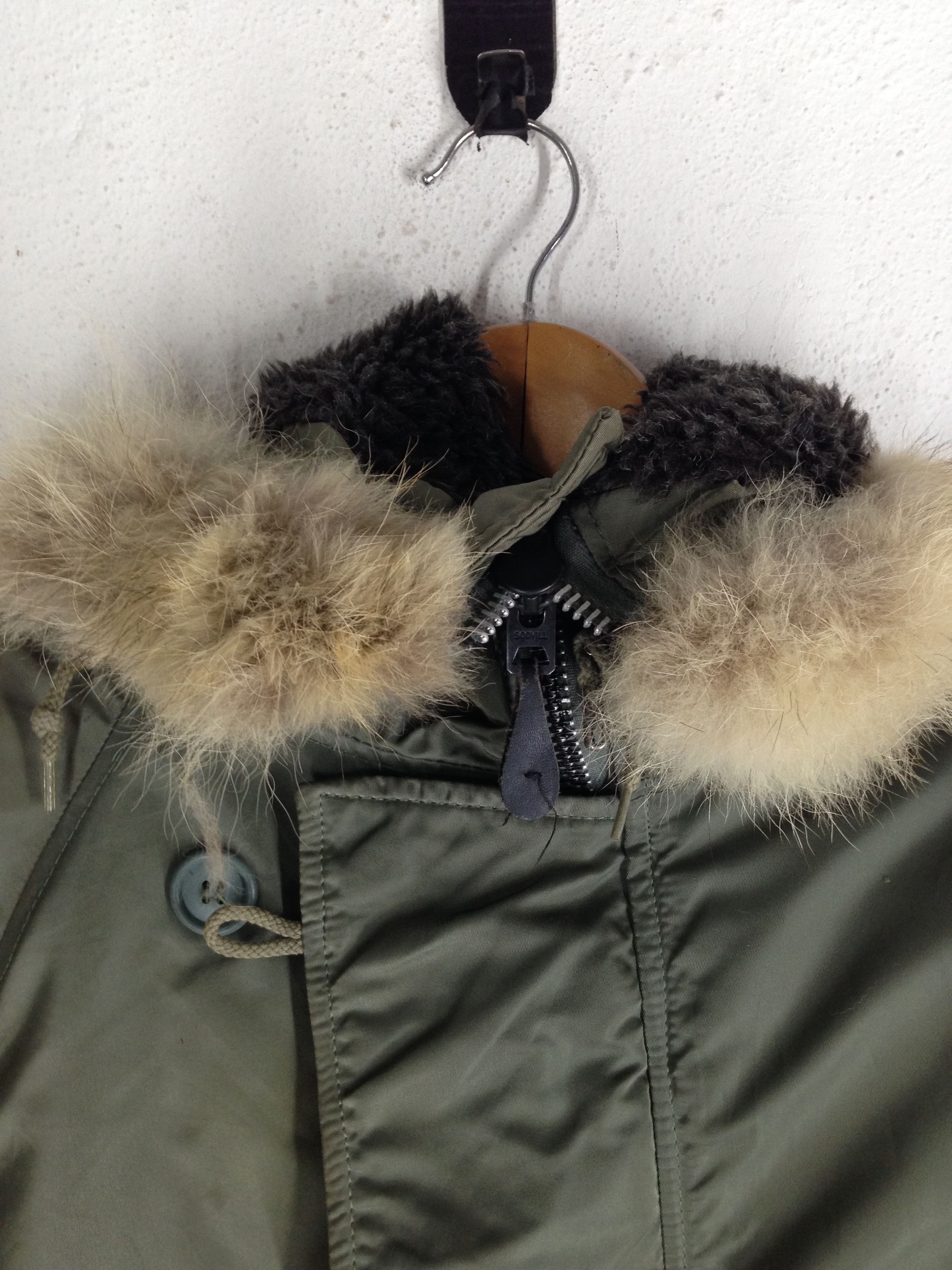 Other Vintage N-2B Flight Jacket USAF Bomber Jacket Parka Hood Size US L / EU 52-54 / 3 - 4 Thumbnail